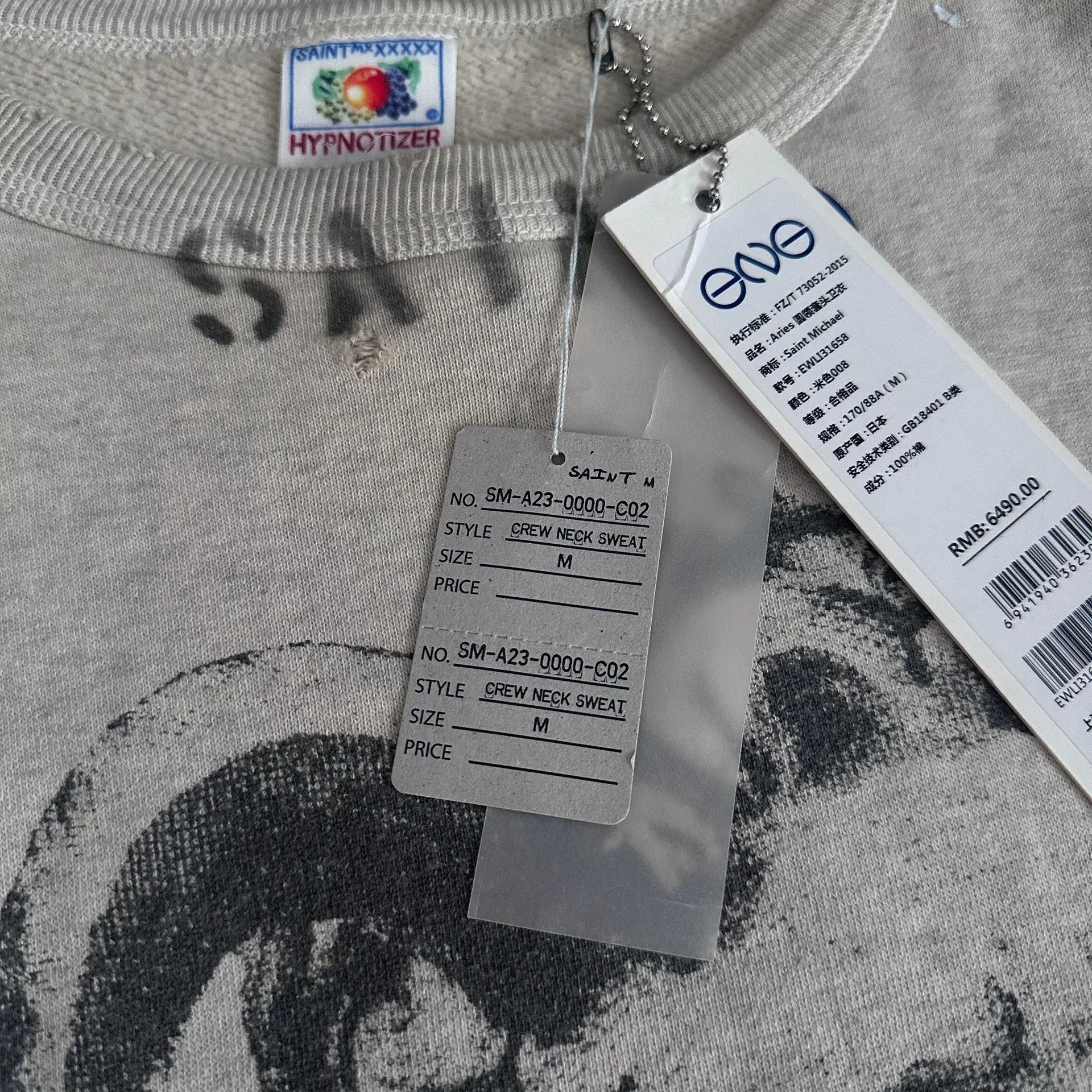 Saint Michael Saint Michael Aries Vintage Sweatshirt Size US M / EU 48-50 / 2 - 5 Thumbnail