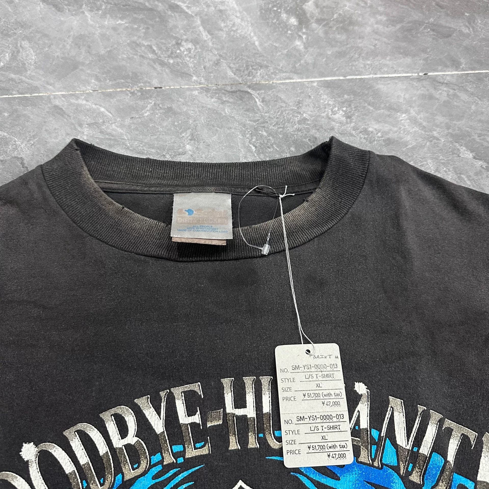Saint Michael Saint Michael Basketball Flame Long Sleeve Shirt Size US XL / EU 56 / 4 - 3 Thumbnail