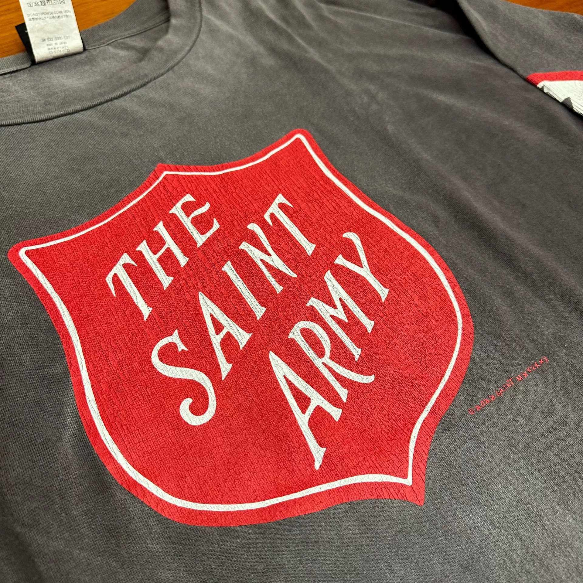 Saint Michael Saint Michael Black Red Long Sleeve Shirt Size US XXL / EU 58 / 5 - 3 Thumbnail