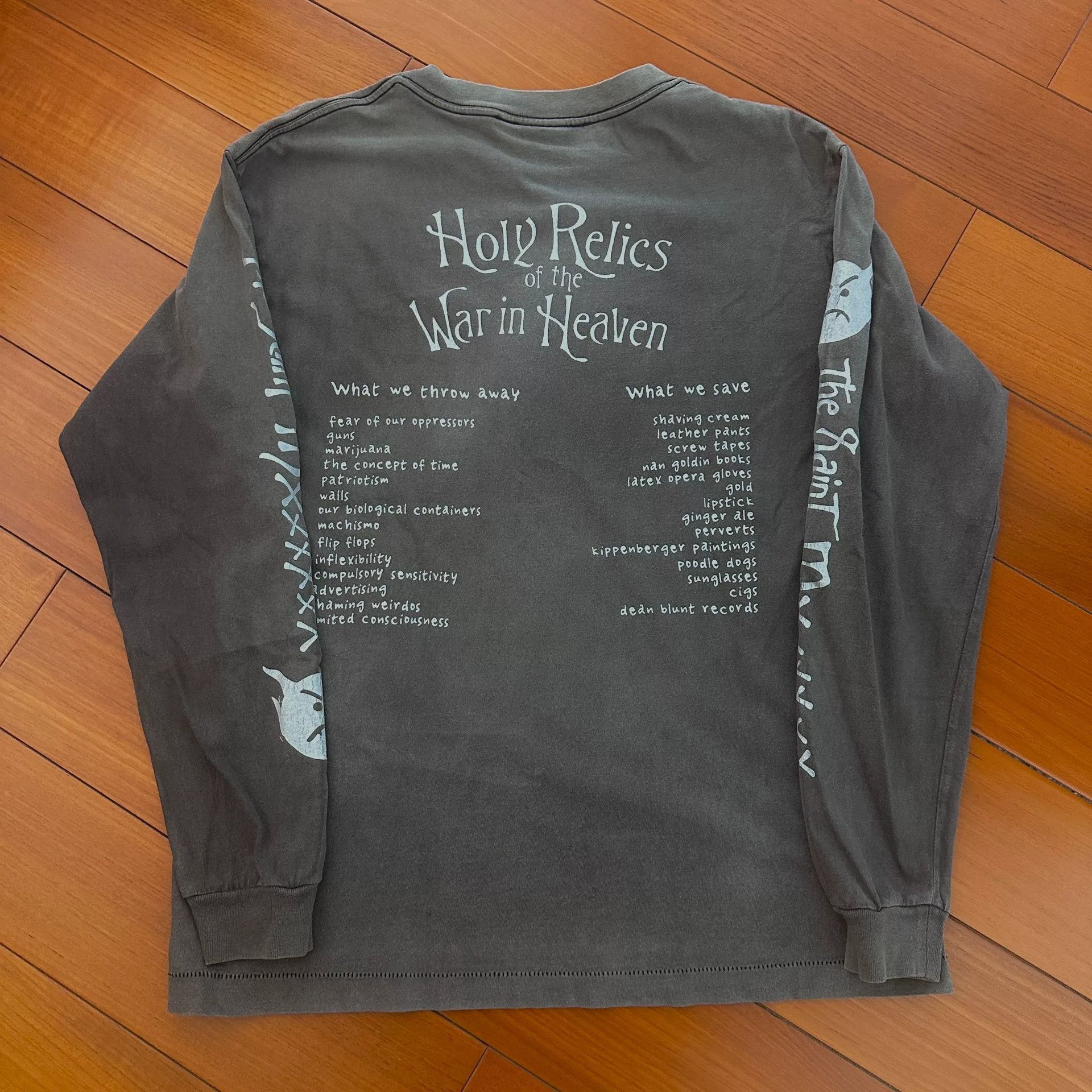 Saint Michael Saint Michael Heavy Metal Long Sleeve Shirt Size US M / EU 48-50 / 2 - 2 Thumbnail