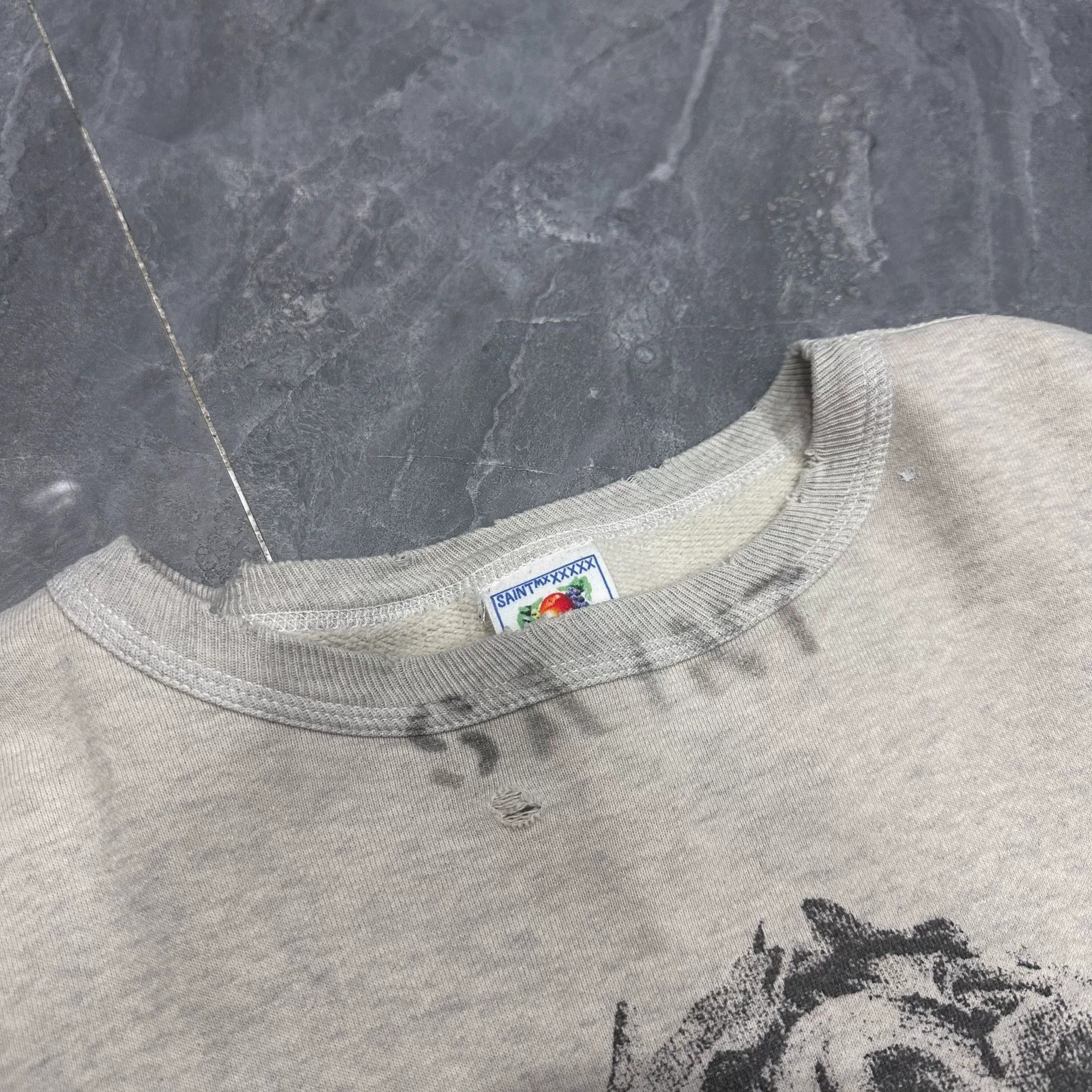 Saint Michael Saint Michael Aries Collaborative Sweatshirt Size US XL / EU 56 / 4 - 3 Thumbnail
