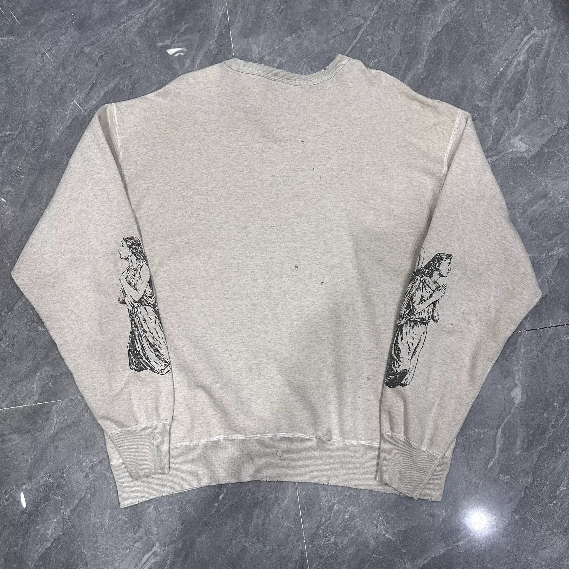 Saint Michael Saint Michael Aries Collaborative Sweatshirt Size US XL / EU 56 / 4 - 2 Thumbnail