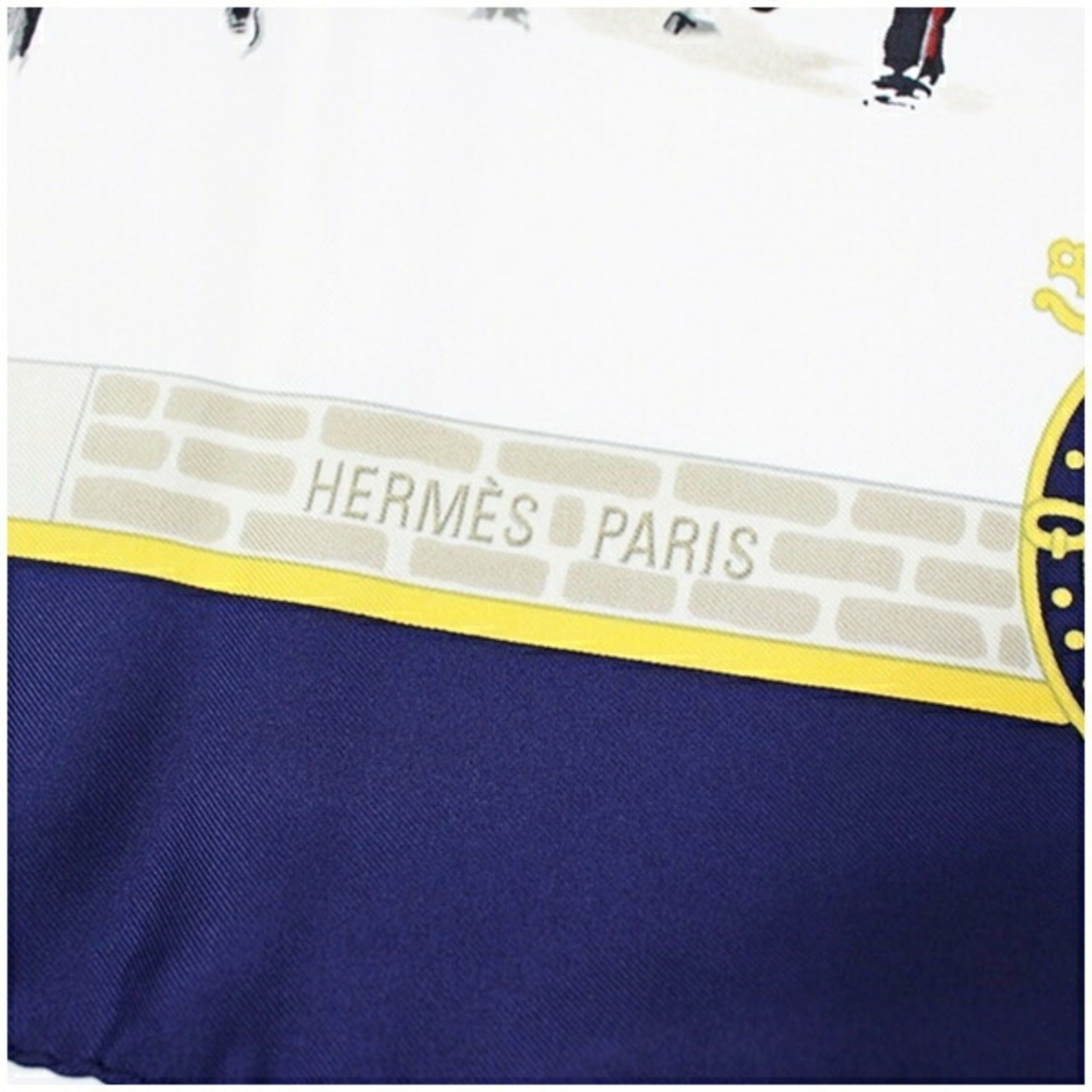Hermes Hermes scarf/muffler Carré 90 LES HARAS NATIONAUX National Stud Farm HERMES women's Size ONE SIZE - 5 Thumbnail