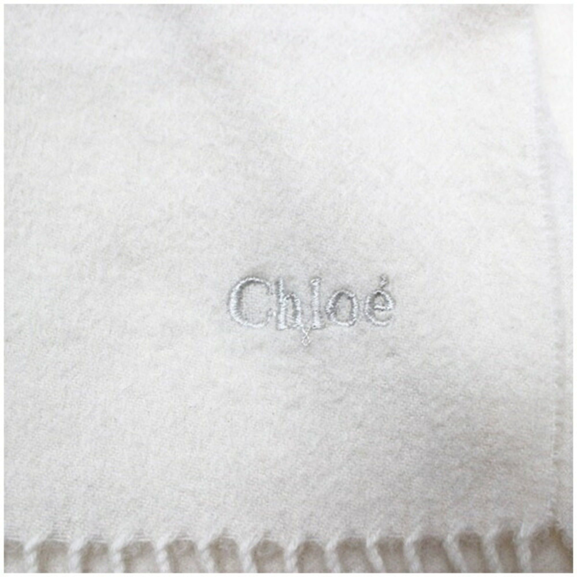 Chloe Chloé Chloe Large Scarf White 176 x 48 cm Women's Size ONE SIZE - 6 Thumbnail