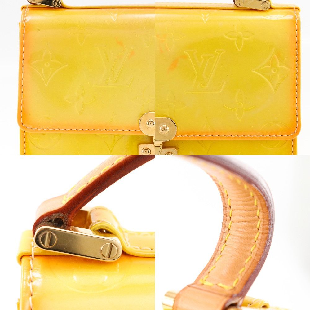 Louis Vuitton Louis Vuitton Louis Vuitton Spring Street Monogram Vernis Handbag Textile Handbag M91029 DUTY FREE for USA Size ONE SIZE - 10 Thumbnail
