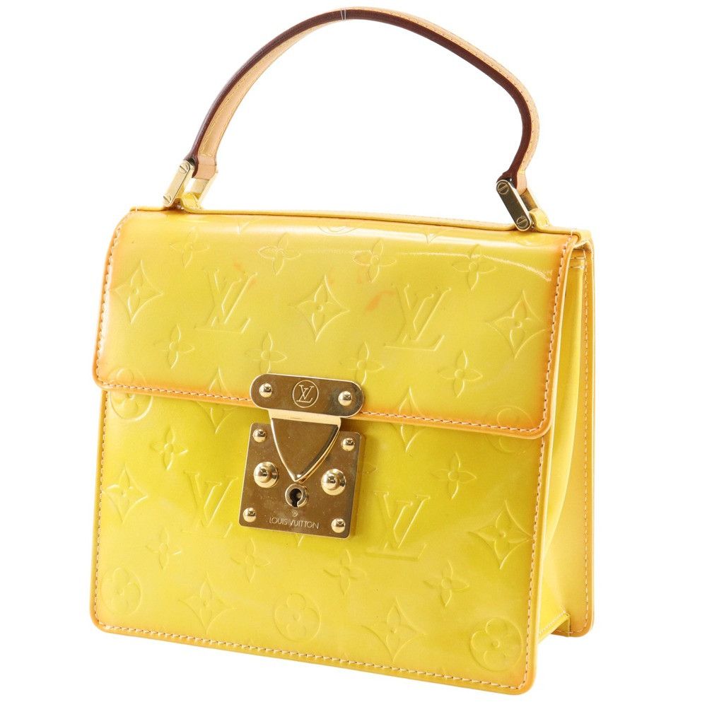 Louis Vuitton Louis Vuitton Louis Vuitton Spring Street Monogram Vernis Handbag Textile Handbag M91029 DUTY FREE for USA Size ONE SIZE - 2 Thumbnail