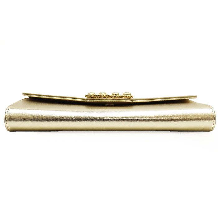 Roger Vivier Roger Vivier Roger Vivier Efflorescence Satin Leather Clutch Bag Leather Clutch Bag DUTY FREE for USA Size ONE SIZE - 6 Thumbnail
