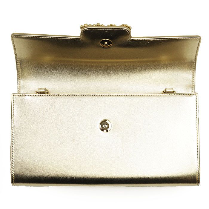 Roger Vivier Roger Vivier Roger Vivier Efflorescence Satin Leather Clutch Bag Leather Clutch Bag DUTY FREE for USA Size ONE SIZE - 11 Thumbnail