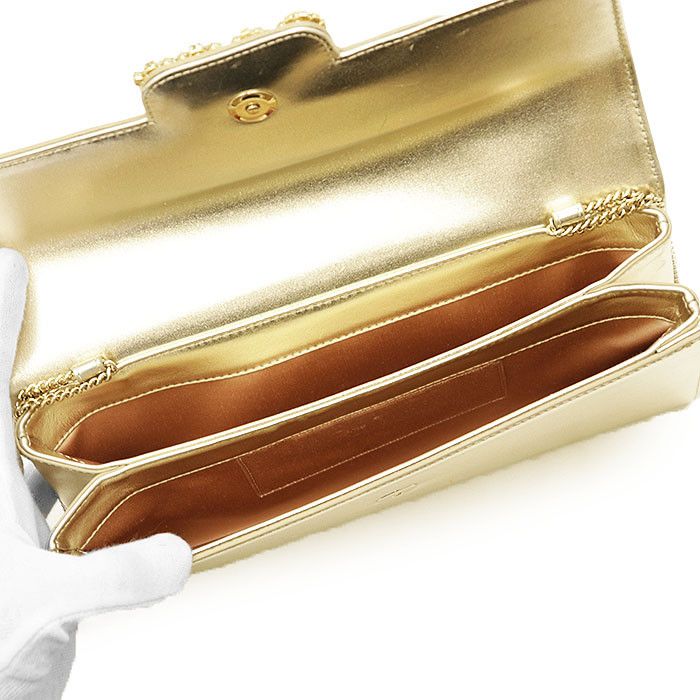 Roger Vivier Roger Vivier Roger Vivier Efflorescence Satin Leather Clutch Bag Leather Clutch Bag DUTY FREE for USA Size ONE SIZE - 9 Thumbnail