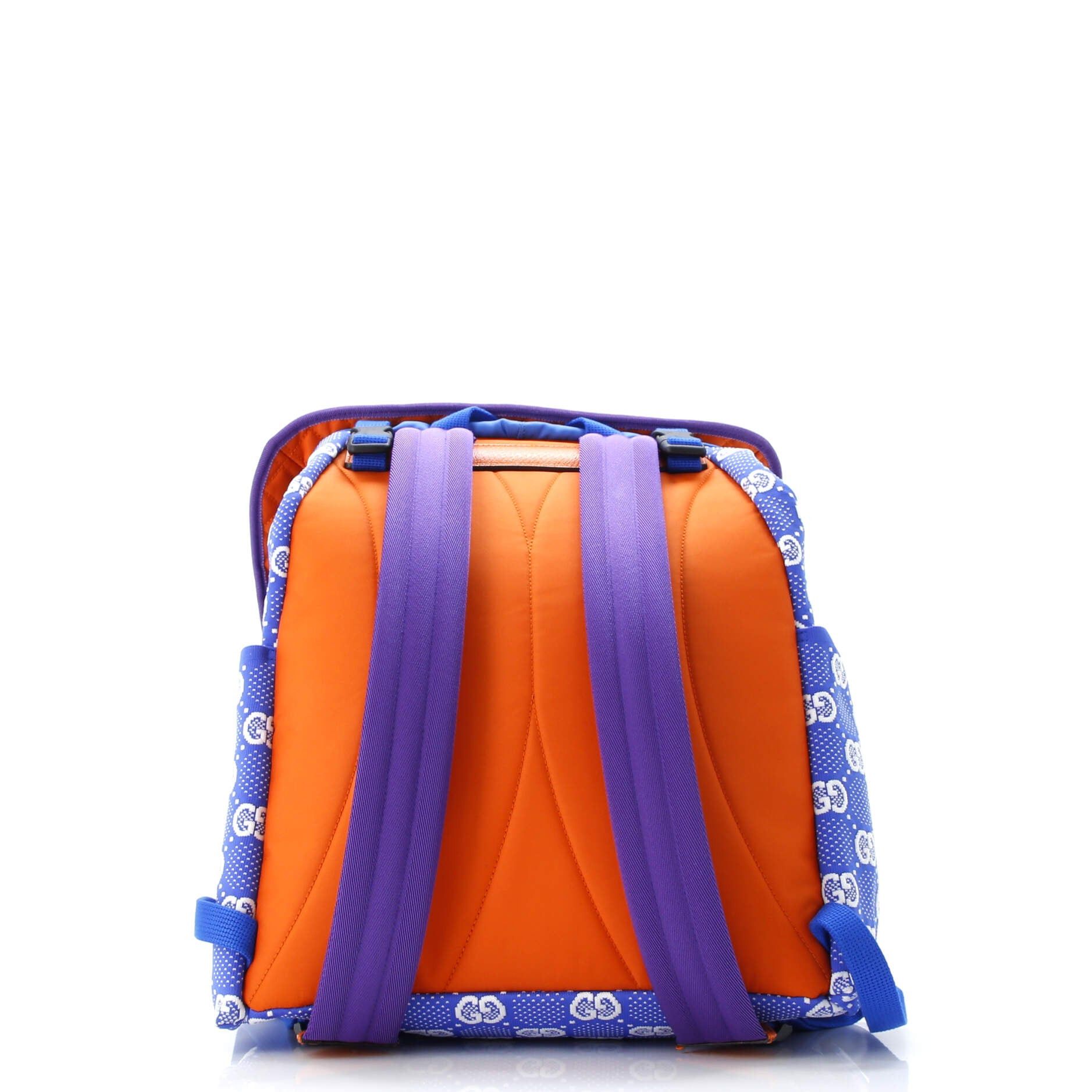 Gucci Panelled Double Buckle Backpack Size ONE SIZE - 3 Thumbnail