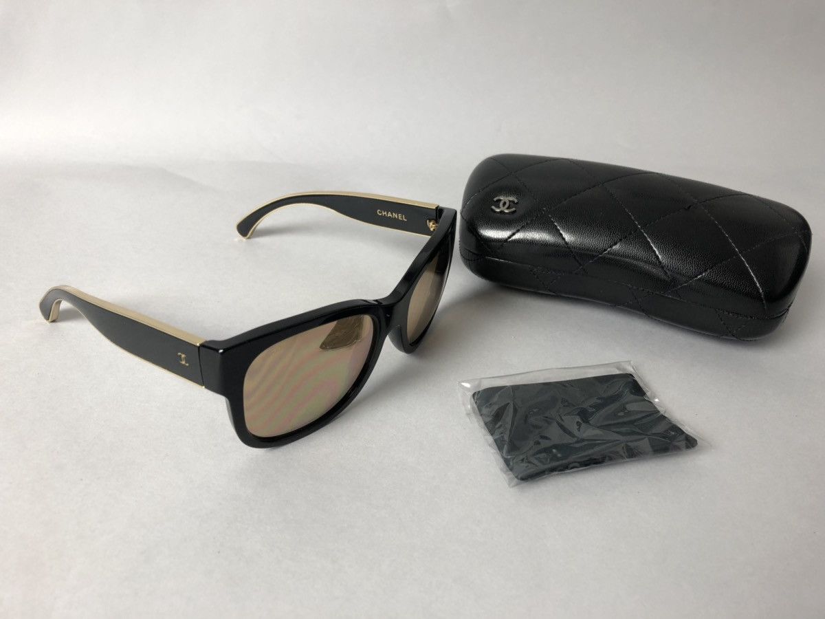 Chanel Limited edition 18k gold Lens Chanel Sunglasses Size ONE SIZE - 3 Thumbnail