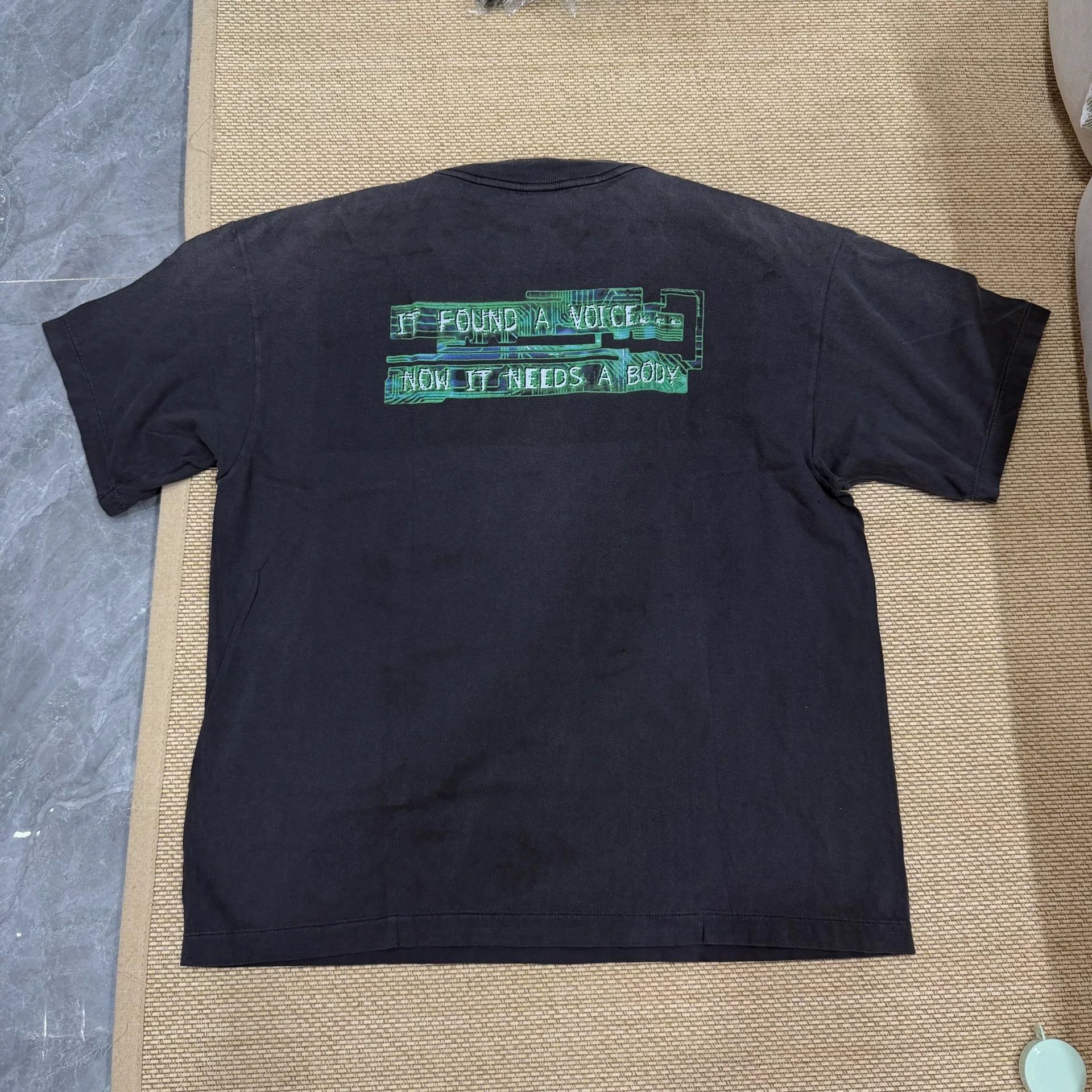Saint Michael Saint Michael Ghost Shell Black T-Shirt Size US L / EU 52-54 / 3 - 2 Thumbnail