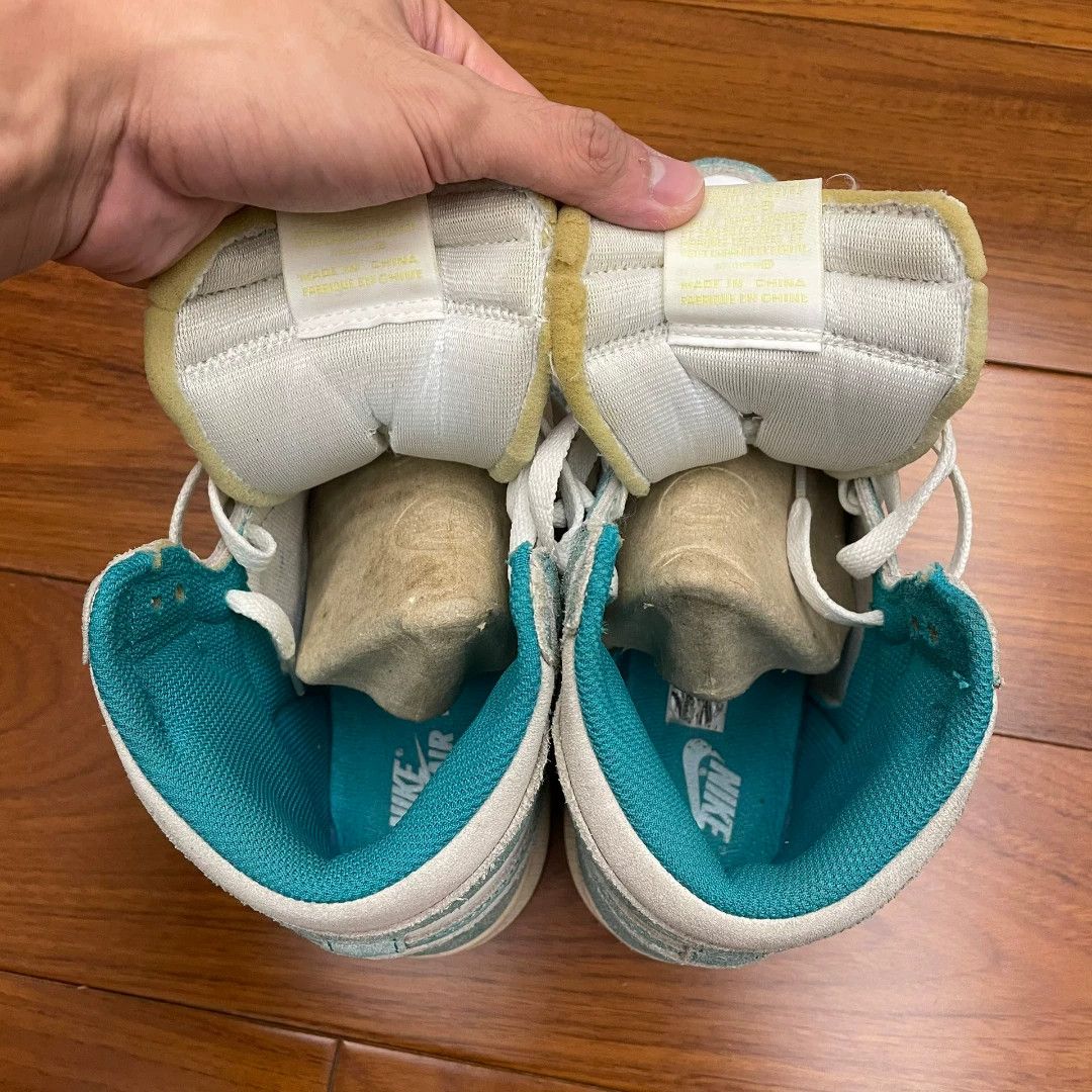 Jordan Brand Tiffany Blue Air Jordan 1 High Tops Size US 6.5 / IT 36.5 - 9 Thumbnail