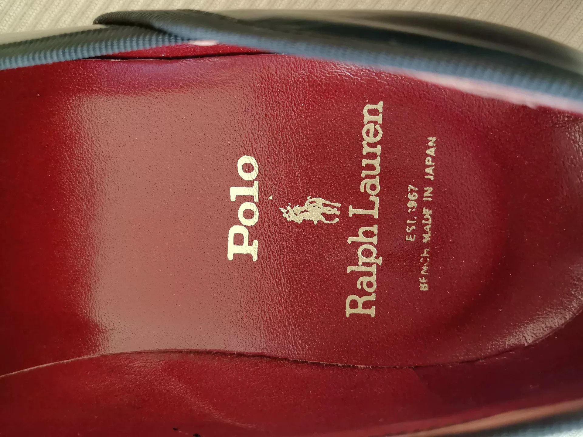 Polo Ralph Lauren Black Leather Loafers by Polo Ralph Lauren Size US 7 / EU 40 - 7 Thumbnail