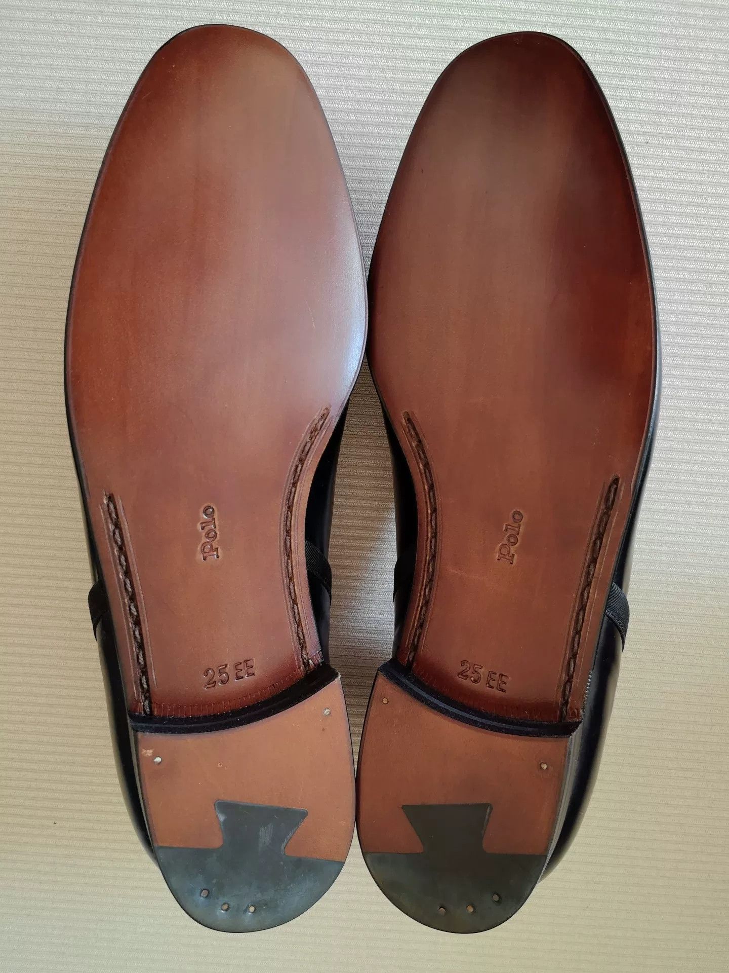 Polo Ralph Lauren Black Leather Loafers by Polo Ralph Lauren Size US 7 / EU 40 - 6 Thumbnail
