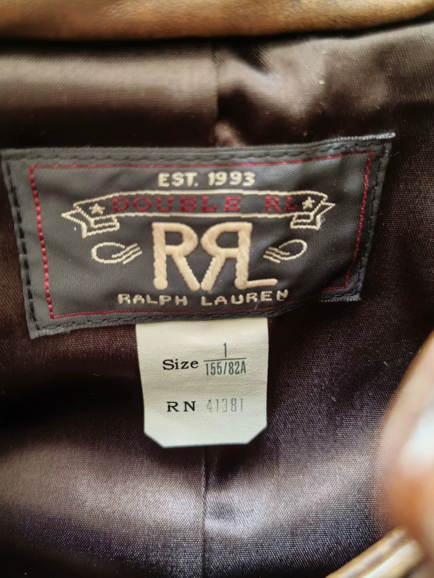 RRL Ralph Lauren RRL Women's Leather Jacket Vintage Style Size S / US 4 / IT 40 - 7 Thumbnail