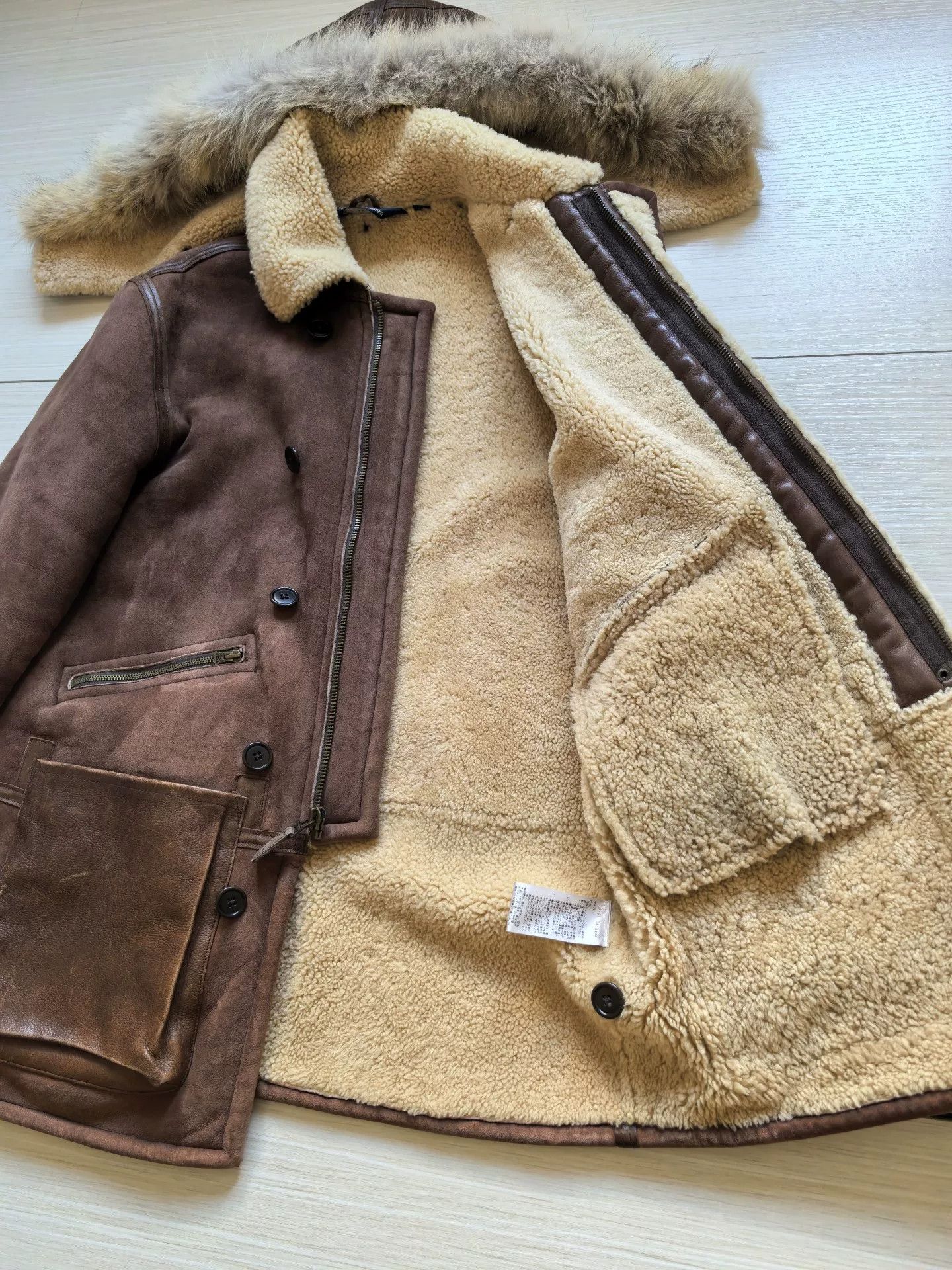 Polo Ralph Lauren Polo Ralph Lauren Shearling Coat Size US L / EU 52-54 / 3 - 6 Thumbnail