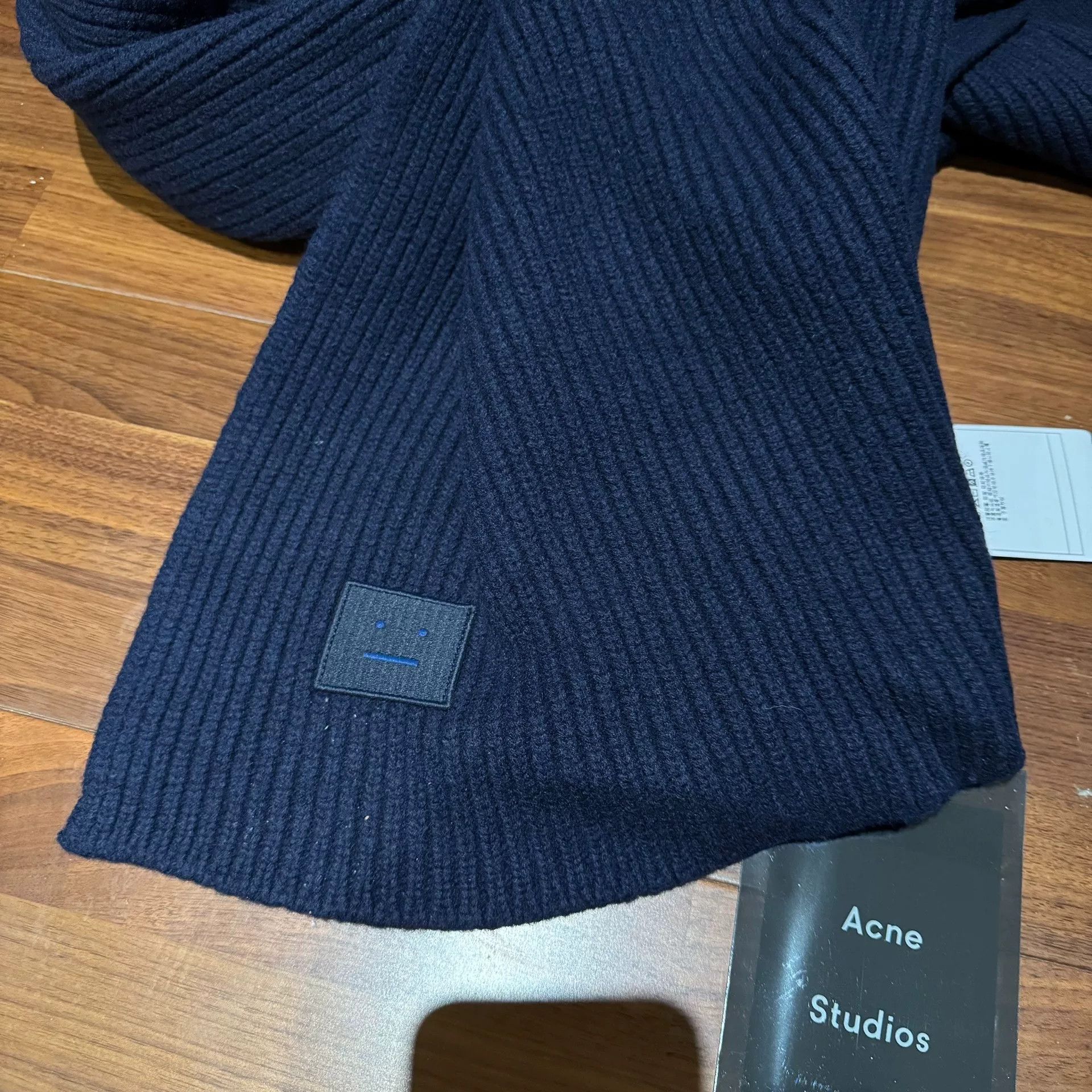 Acne Studios Acne Studios Wool Knit Scarf Shawl Size ONE SIZE - 2 Thumbnail