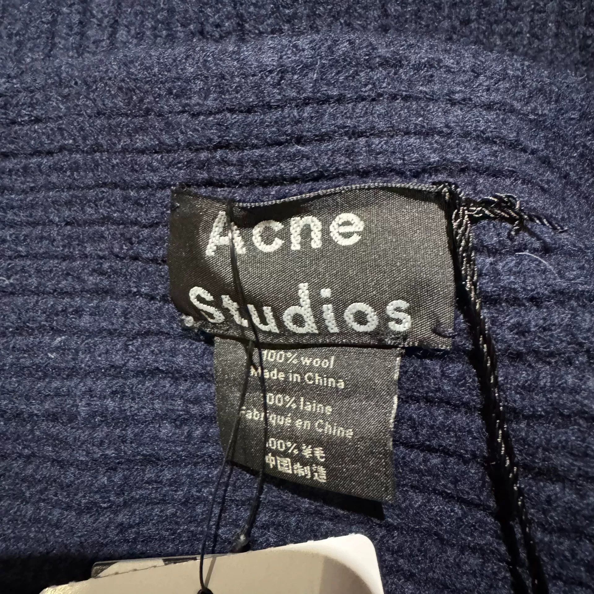 Acne Studios Acne Studios Wool Knit Scarf Shawl Size ONE SIZE - 4 Thumbnail