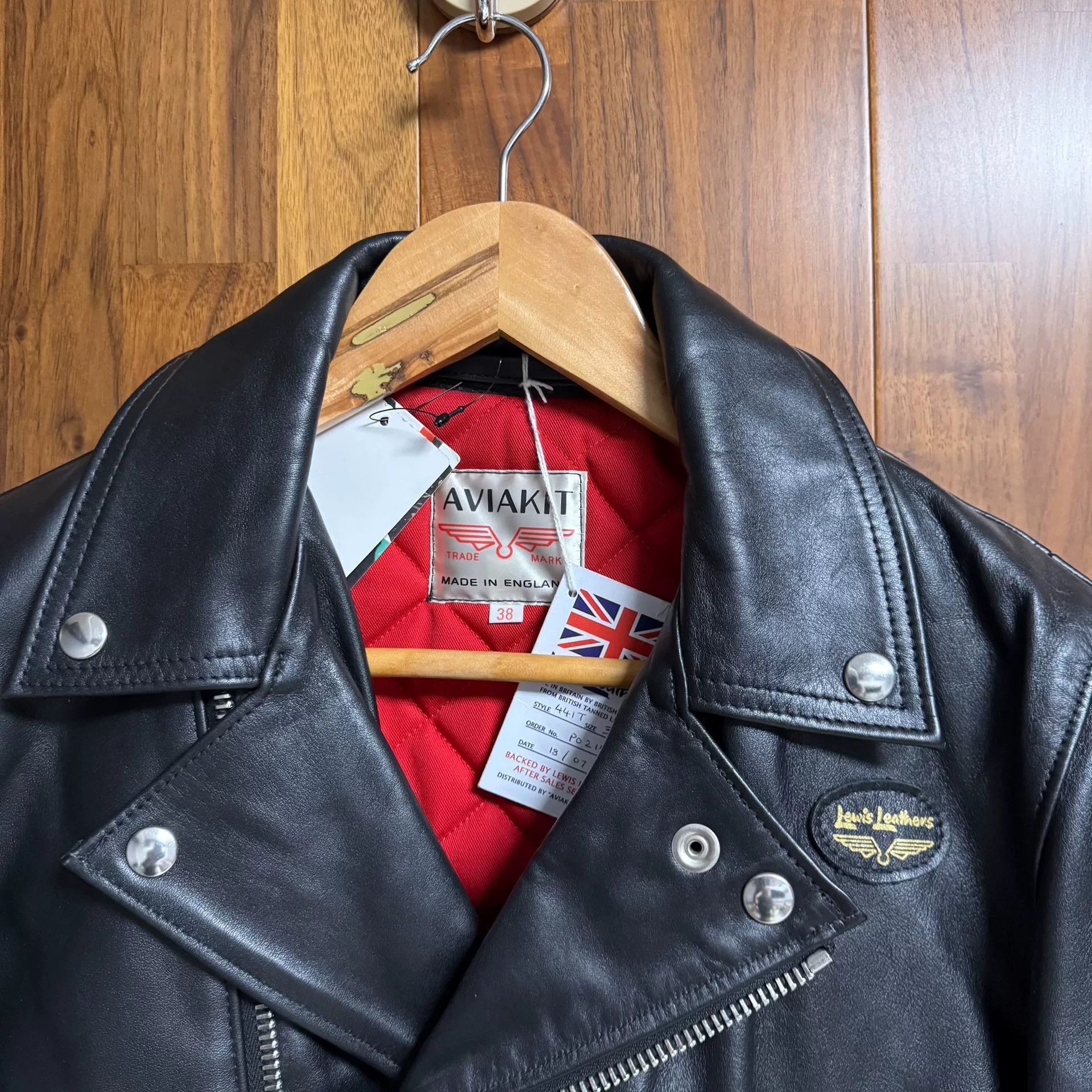 Lewis Leathers Classic Lewis Leathers 441T Black Leather Jacket Size US S / EU 44-46 / 1 - 2 Thumbnail