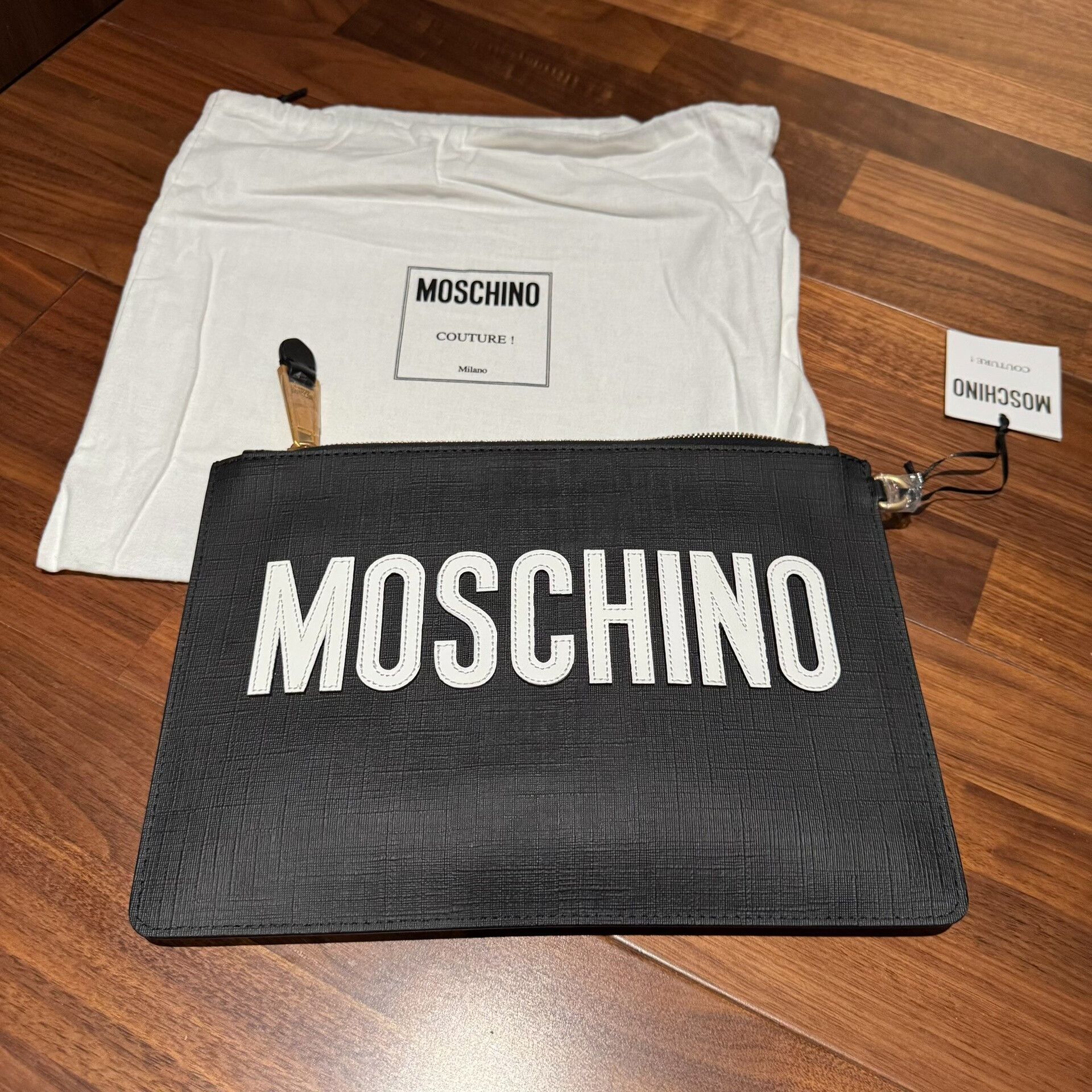 Moschino Moschino Bear Clutch Handbag Size ONE SIZE - 5 Thumbnail