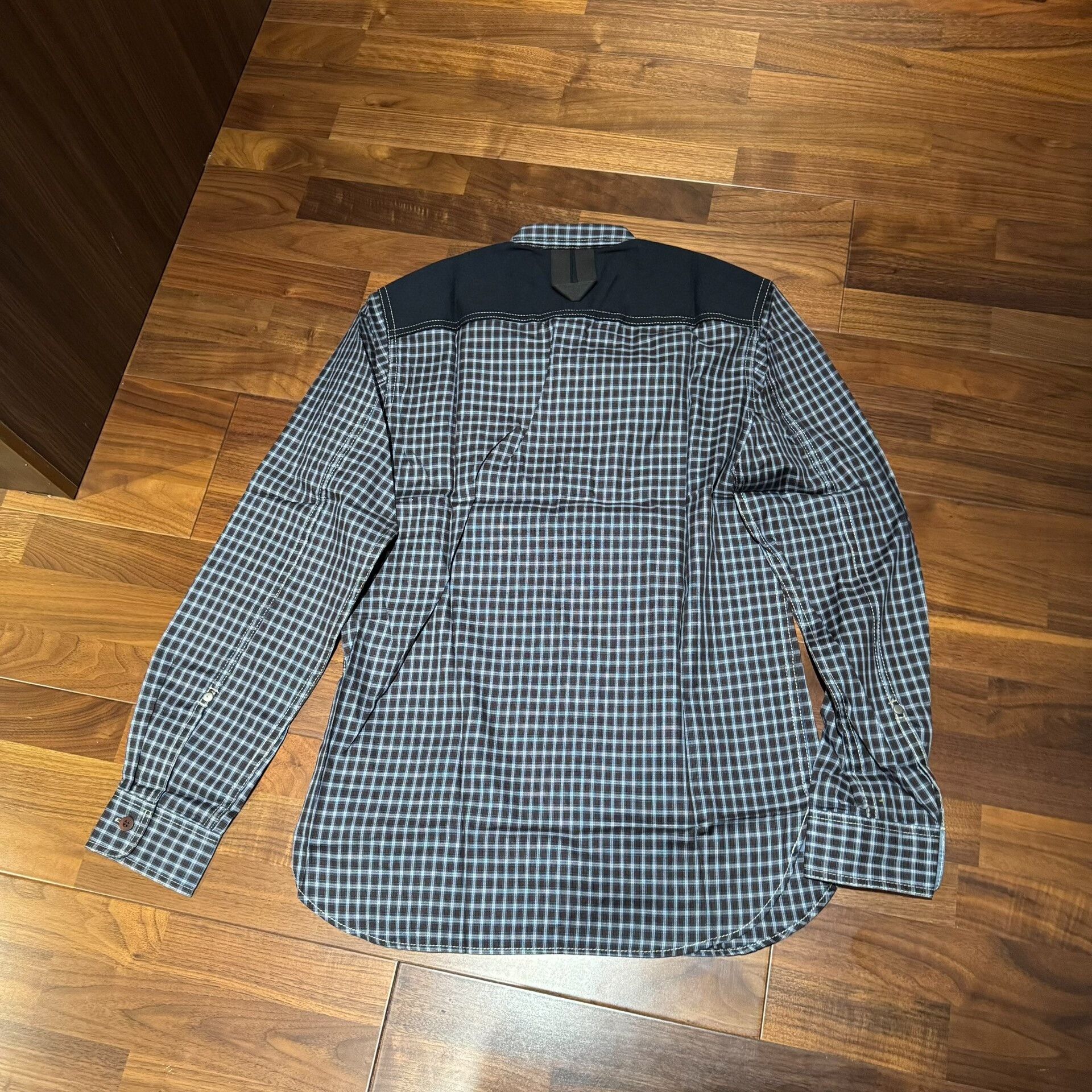 Junya Watanabe Junya Watanabe Man Plaid Long Sleeve Shirt Size US S / EU 44-46 / 1 - 2 Thumbnail