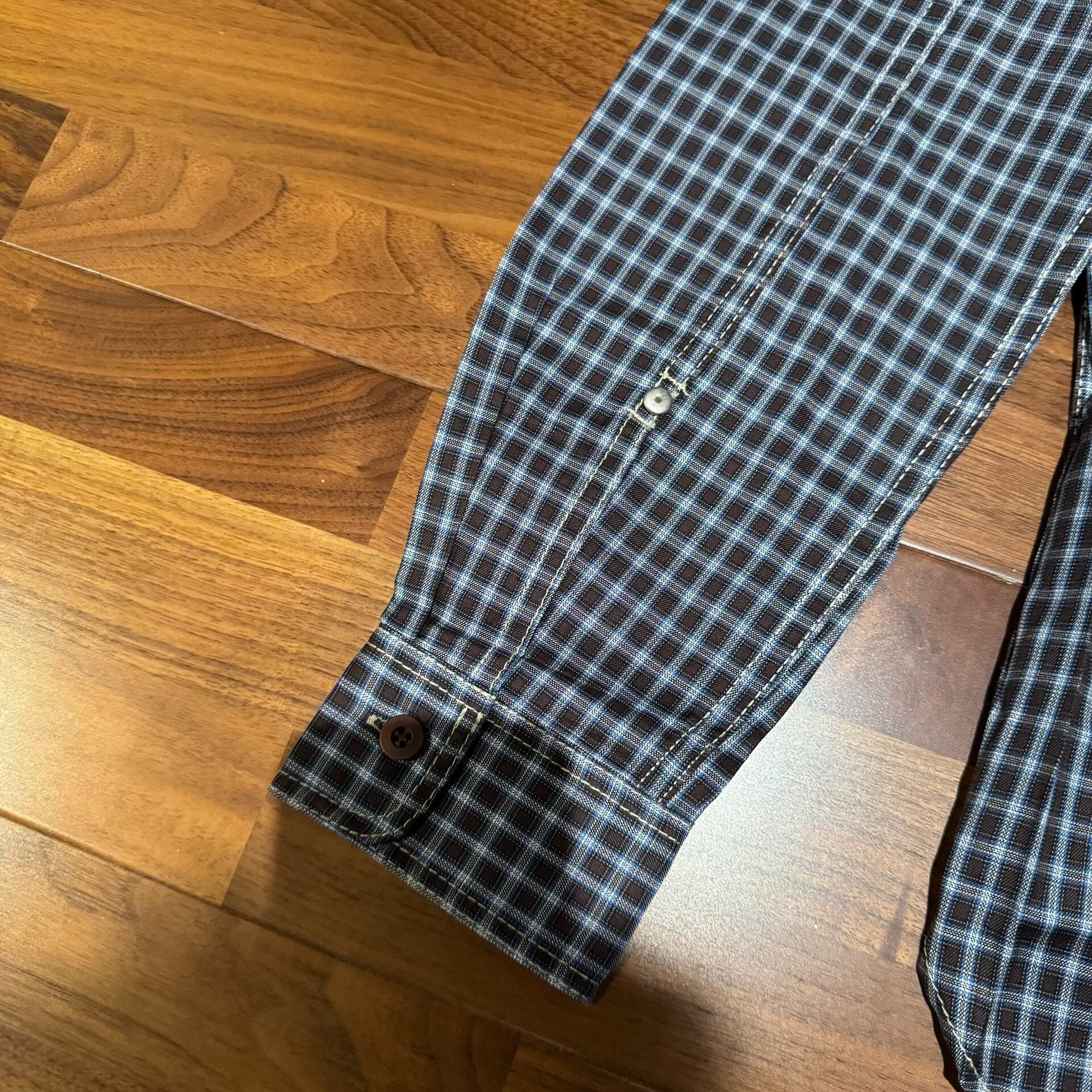 Junya Watanabe Junya Watanabe Man Plaid Long Sleeve Shirt Size US S / EU 44-46 / 1 - 8 Thumbnail