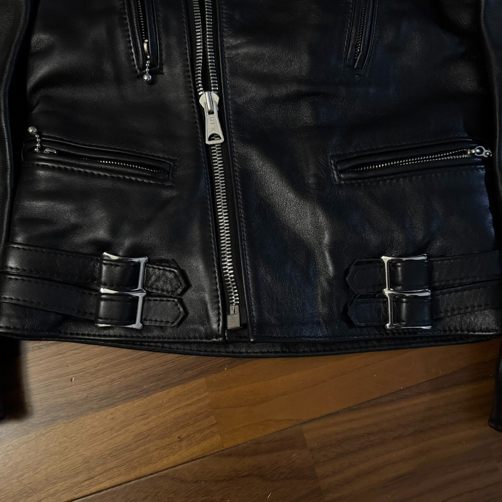 Lewis Leathers Lewis Leathers Black Biker Jacket 32 Size XS / US 0-2 / IT 36-38 - 4 Thumbnail