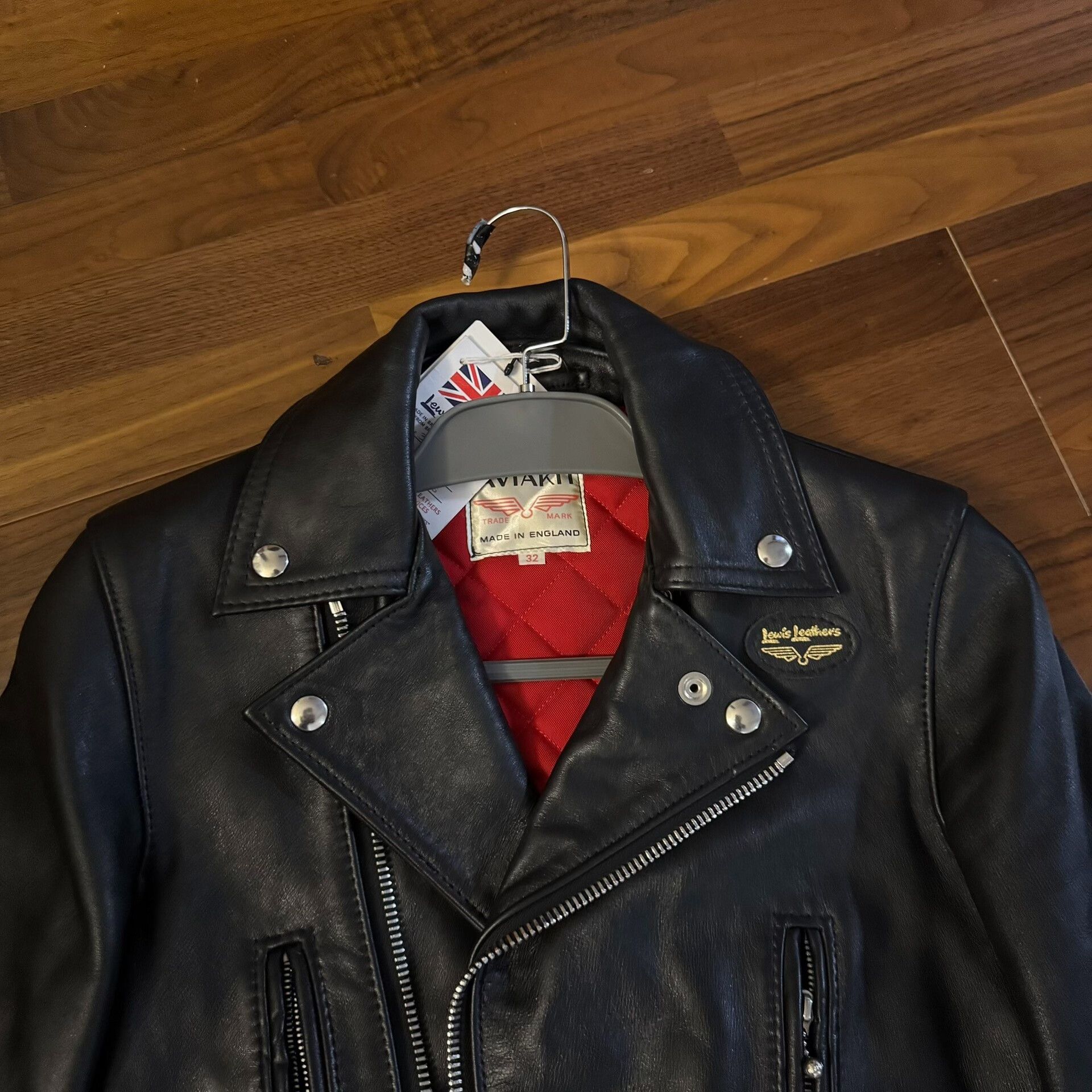Lewis Leathers Lewis Leathers Black Biker Jacket 32 Size XS / US 0-2 / IT 36-38 - 2 Thumbnail