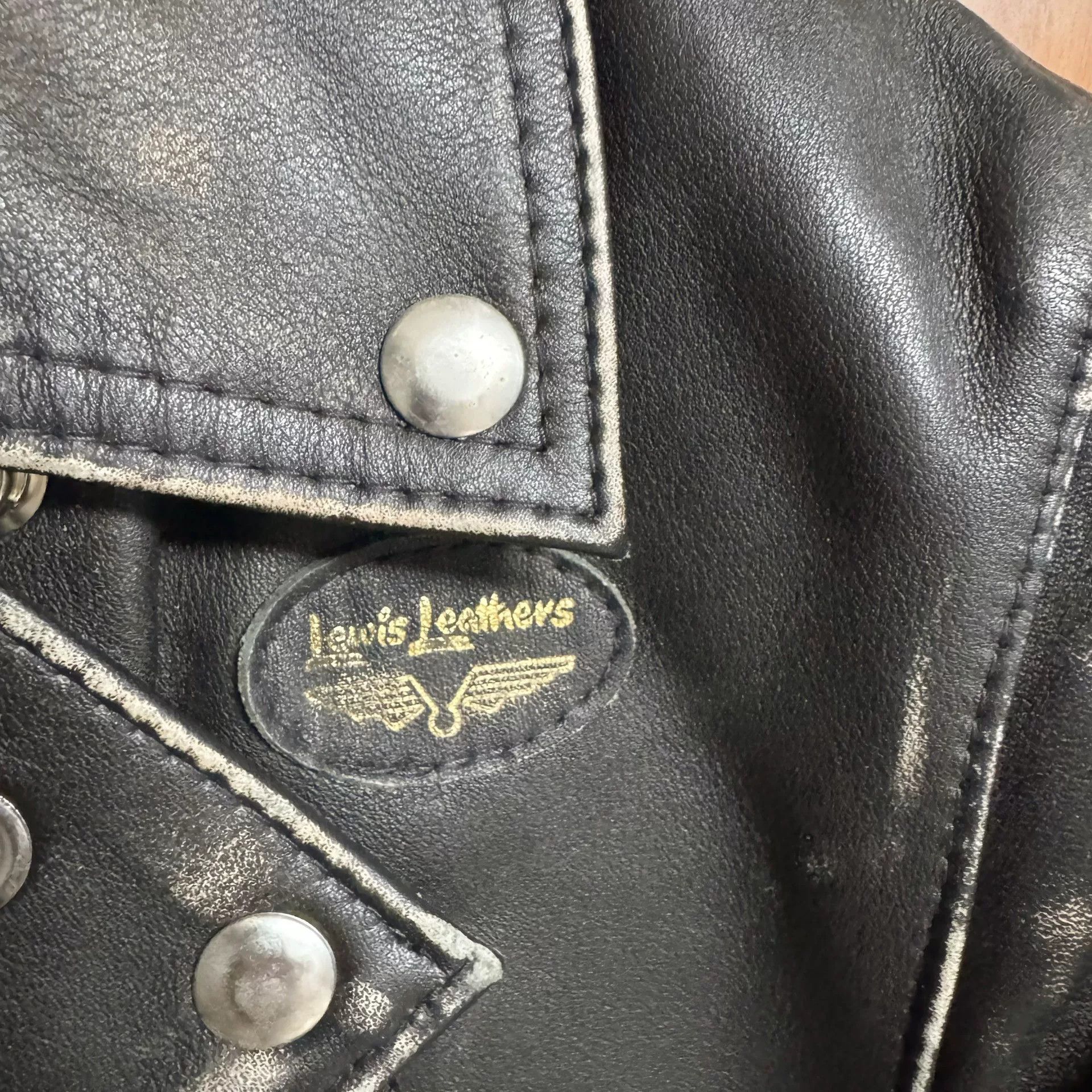 Lewis Leathers Vintage Lewis Leathers Motorcycle Jacket Size US S / EU 44-46 / 1 - 6 Thumbnail