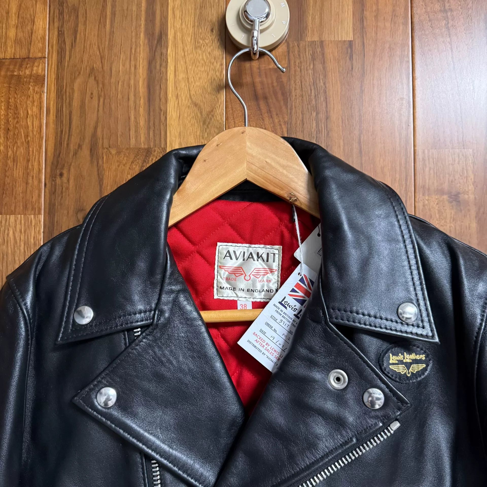 Lewis Leathers Black Lewis Leathers 391T Motorcycle Jacket Size US S / EU 44-46 / 1 - 2 Thumbnail