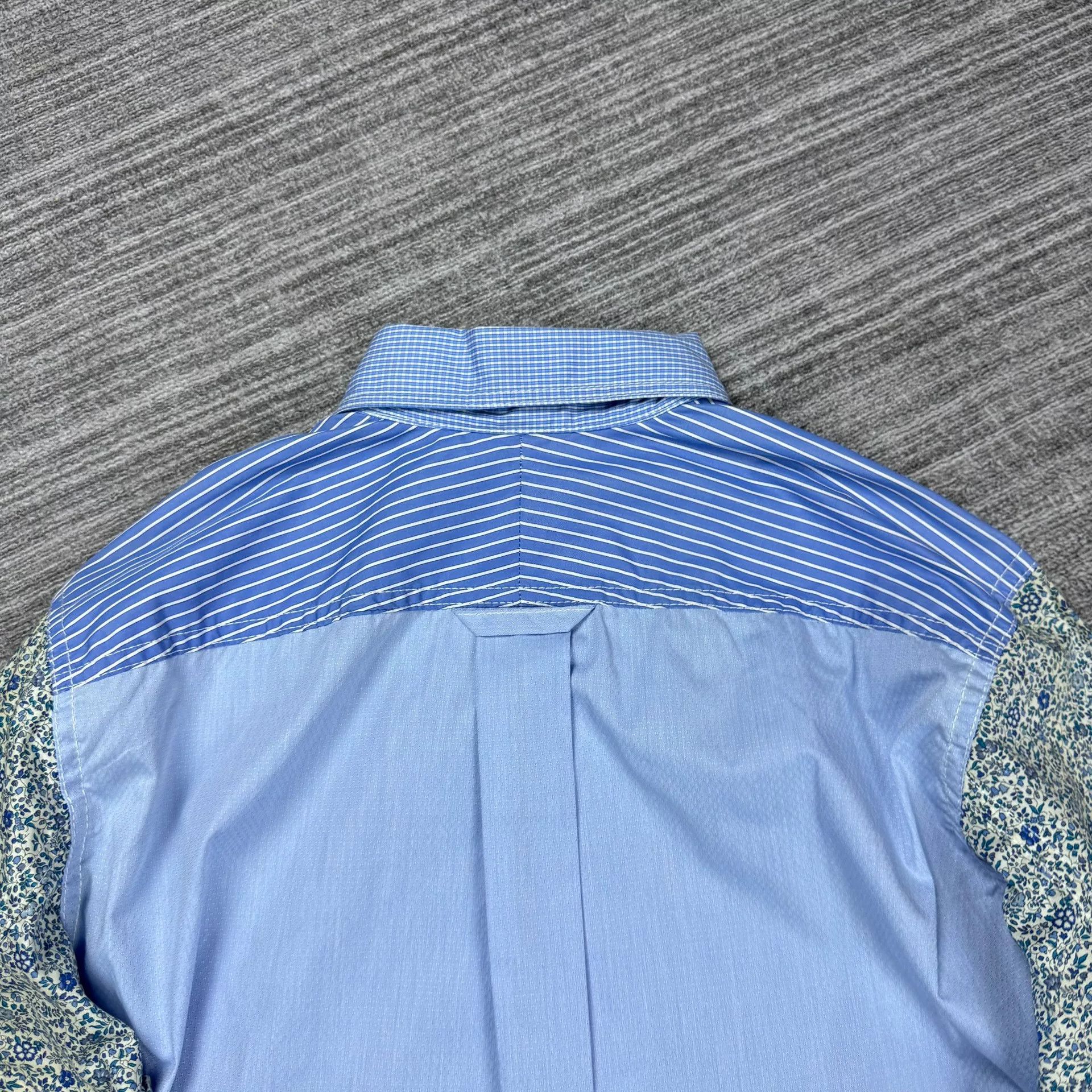 Junya Watanabe Junya Watanabe Floral Long Sleeve Shirt Size US XS / EU 42 / 0 - 7 Thumbnail