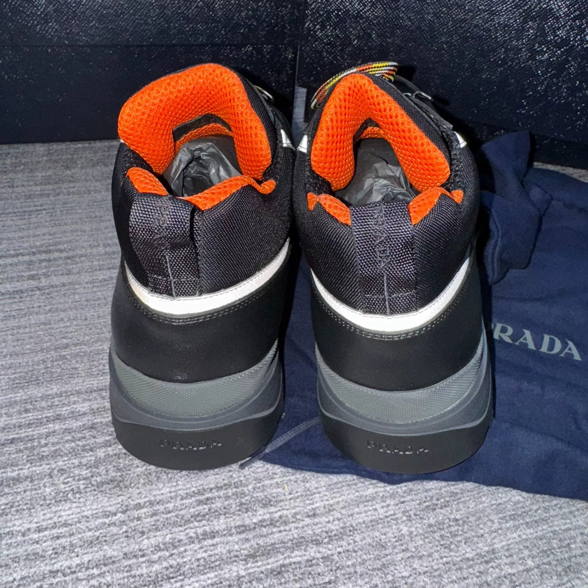Prada PRADA Men's Casual Short Boots Sneakers Size US 10 / EU 43 - 3 Thumbnail