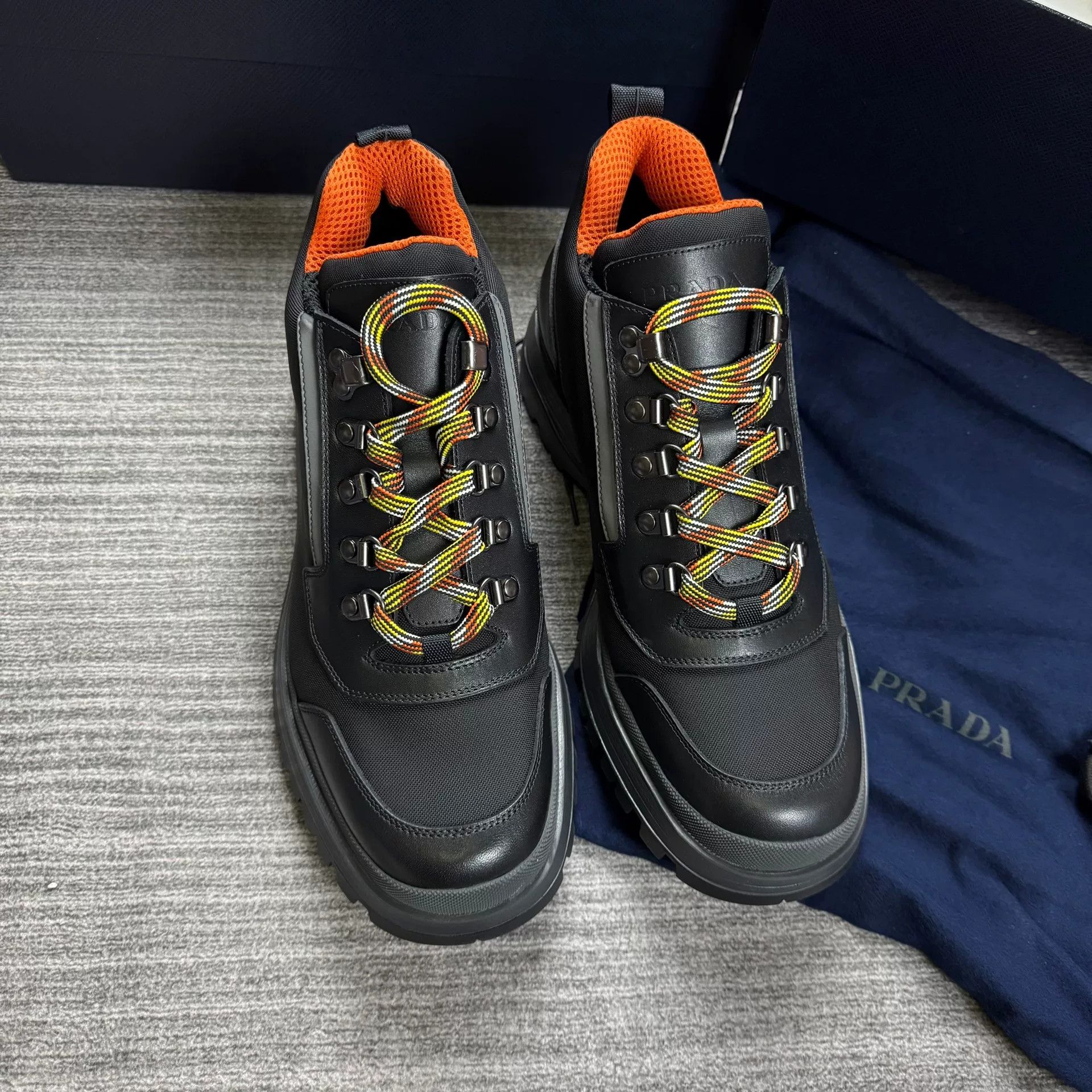 Prada PRADA Men's Casual Short Boots Sneakers Size US 10 / EU 43 - 2 Thumbnail