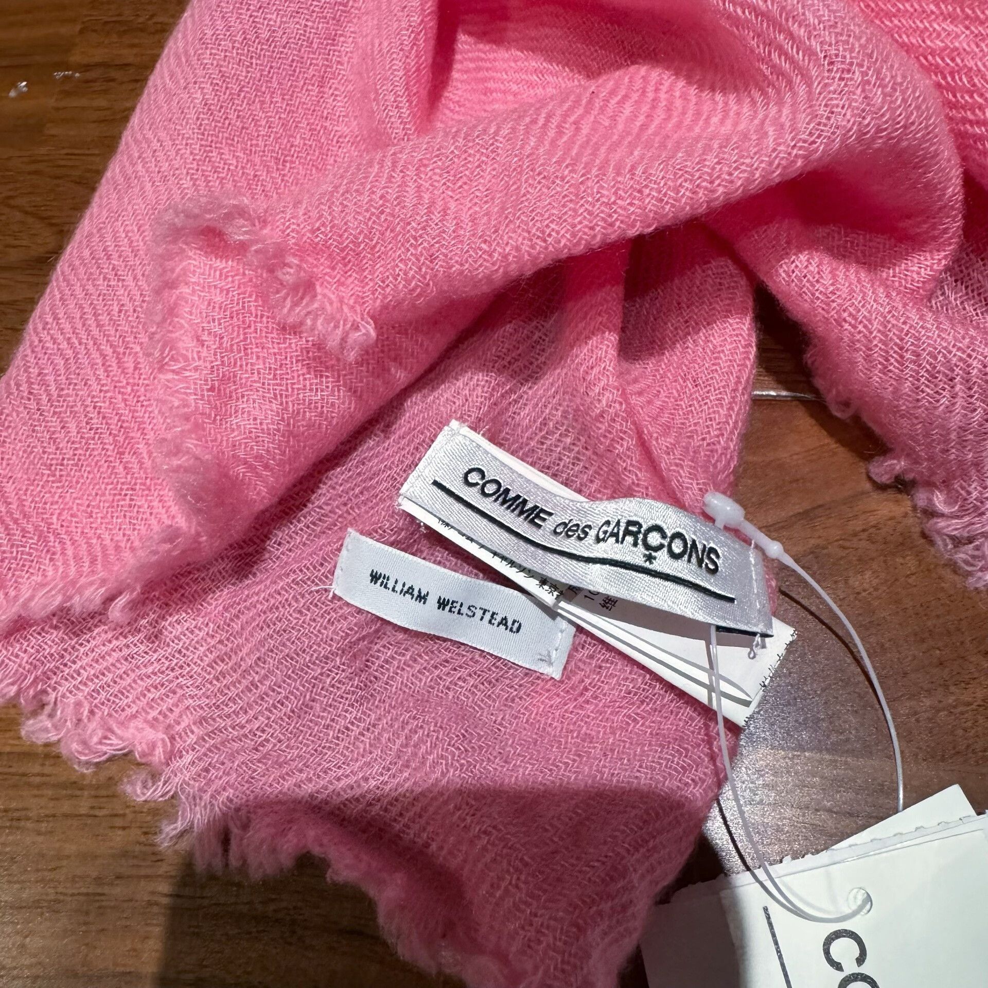Comme des Garcons Comme des Garçons Cashmere Scarf Size ONE SIZE - 5 Thumbnail