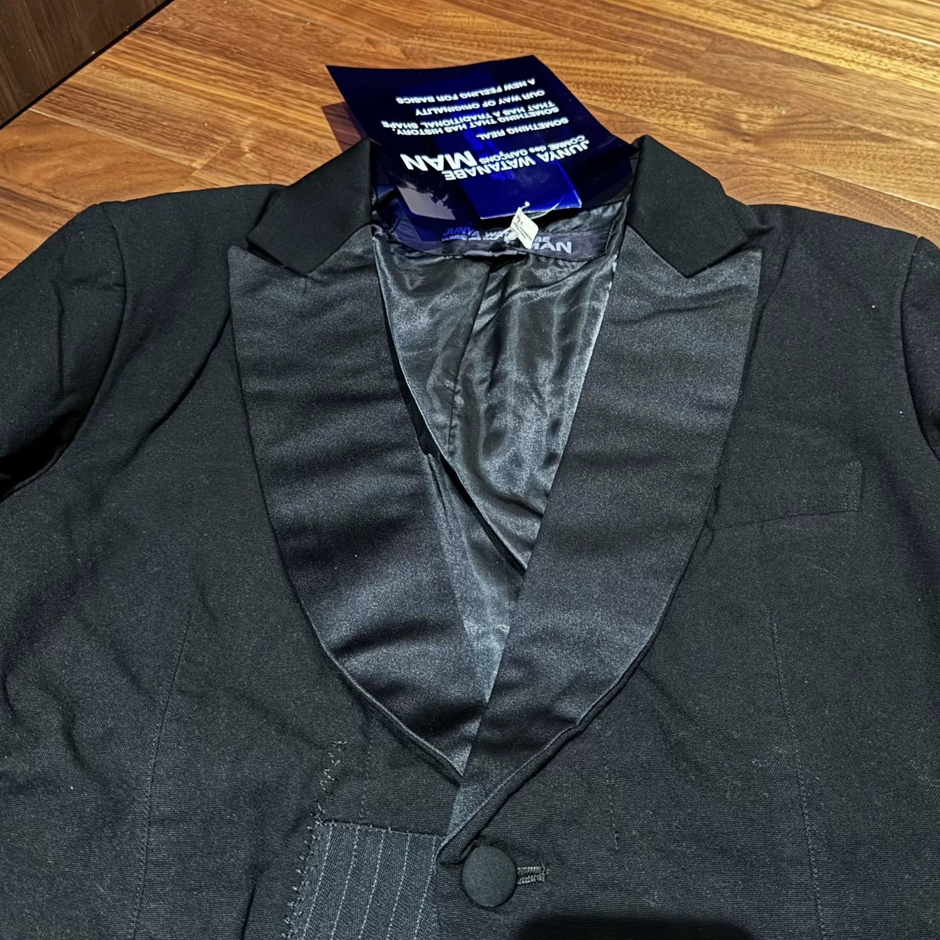 Junya Watanabe Junya Watanabe Man Wool Suit Jacket Size US S / EU 44-46 / 1 - 4 Thumbnail