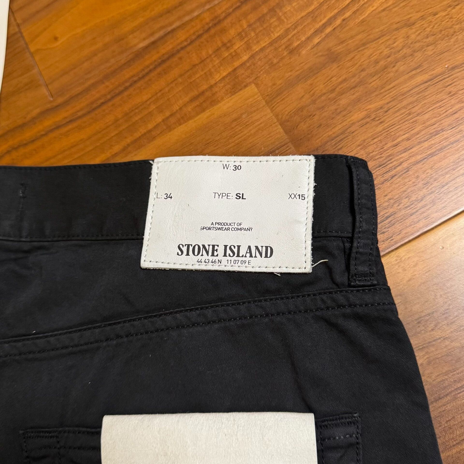 Stone Island Stone Island Men's Slim Fit Cotton Pants Size US 30 / EU 46 - 9 Thumbnail