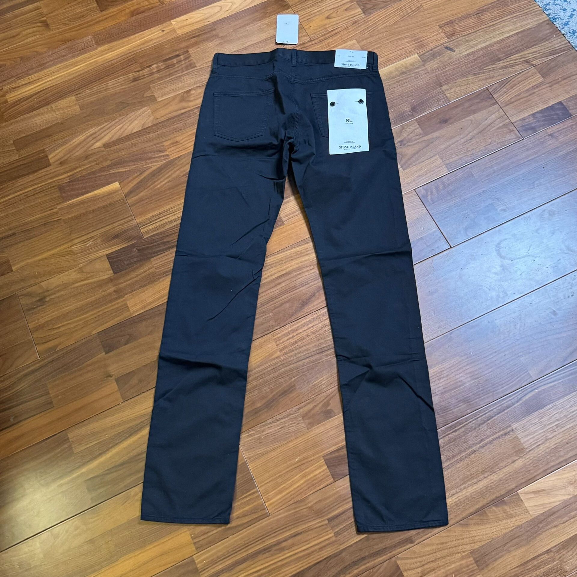 Stone Island Stone Island Men's Slim Fit Cotton Pants Size US 30 / EU 46 - 2 Thumbnail