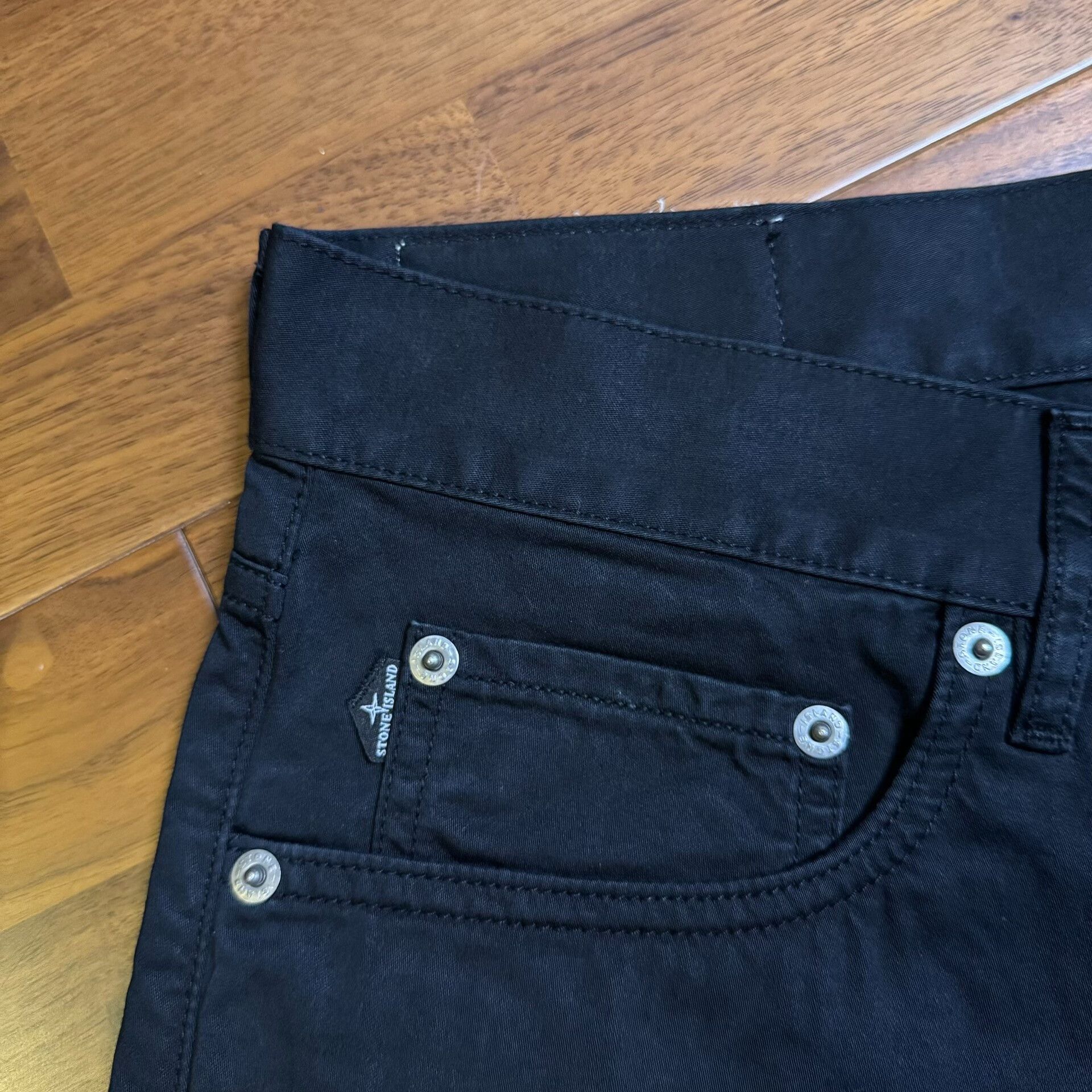 Stone Island Stone Island Men's Slim Fit Cotton Pants Size US 30 / EU 46 - 4 Thumbnail
