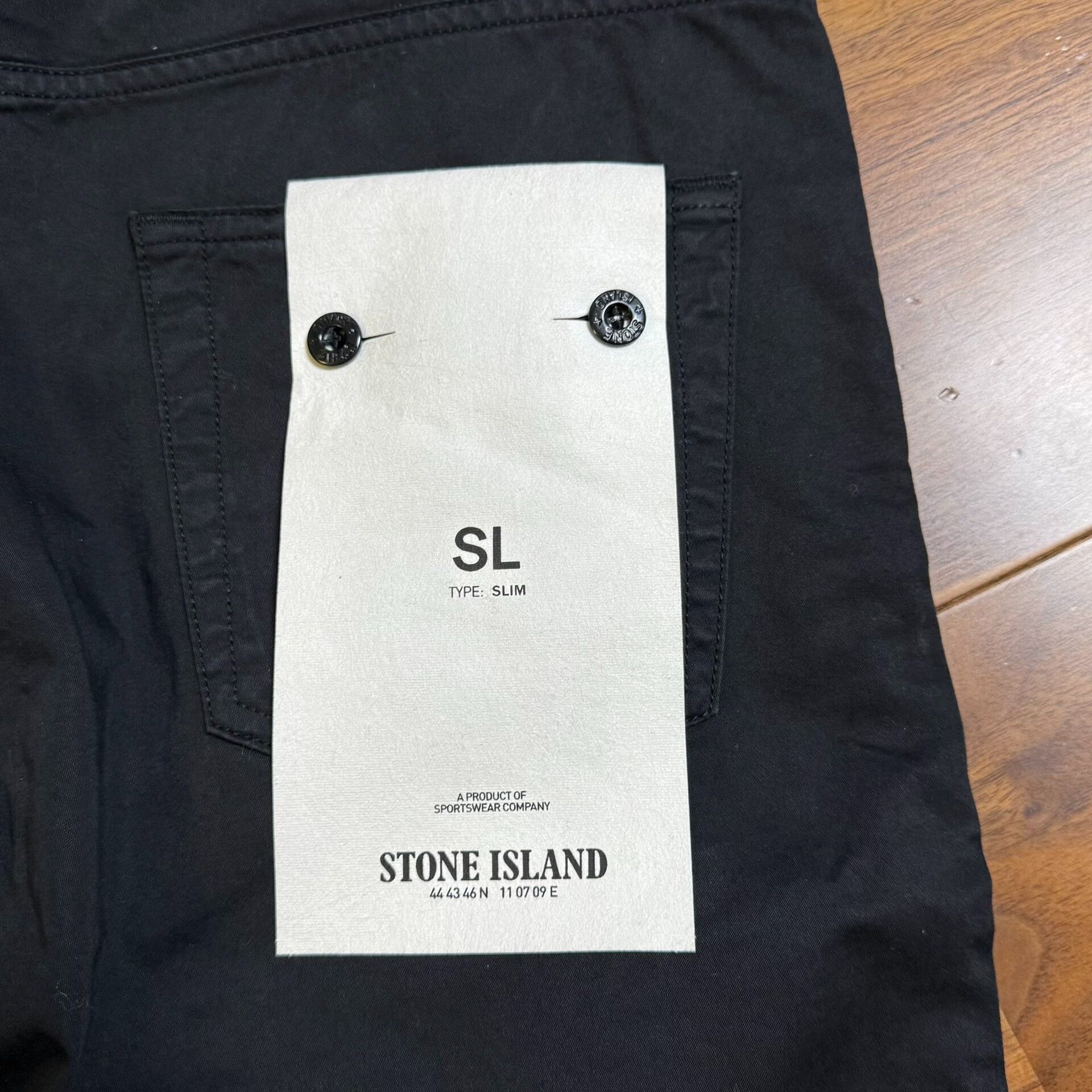 Stone Island Stone Island Men's Slim Fit Cotton Pants Size US 30 / EU 46 - 8 Thumbnail