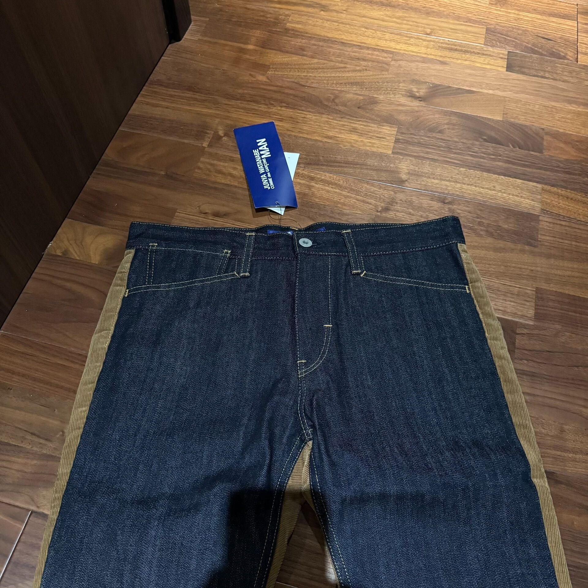 Junya Watanabe Junya Watanabe Man Corduroy Denim Pants Size US 26 / EU 42 - 3 Thumbnail