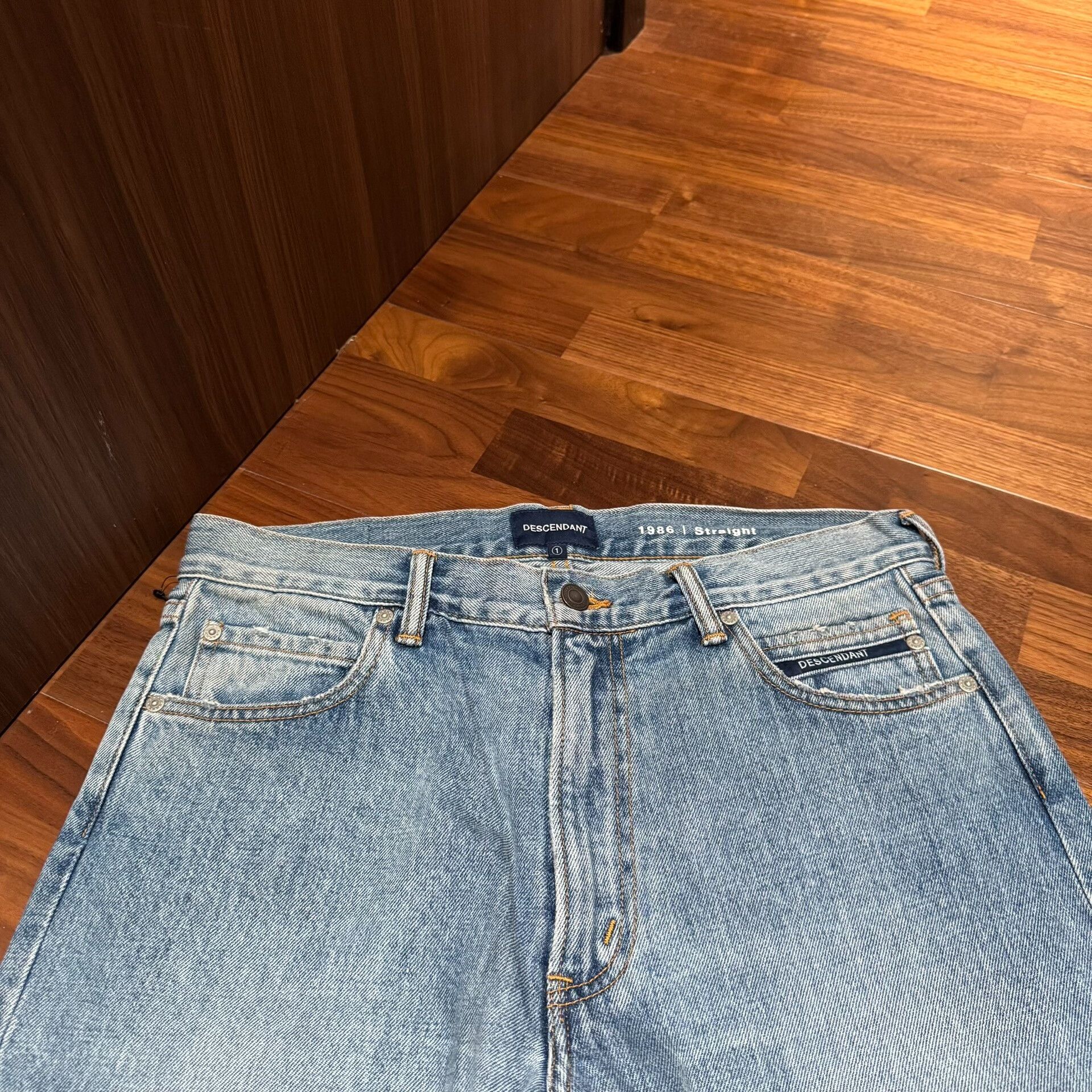 Descendant DESCENDANT 1986 Straight Blue Denim Jeans Size US 28 / EU 44 - 3 Thumbnail