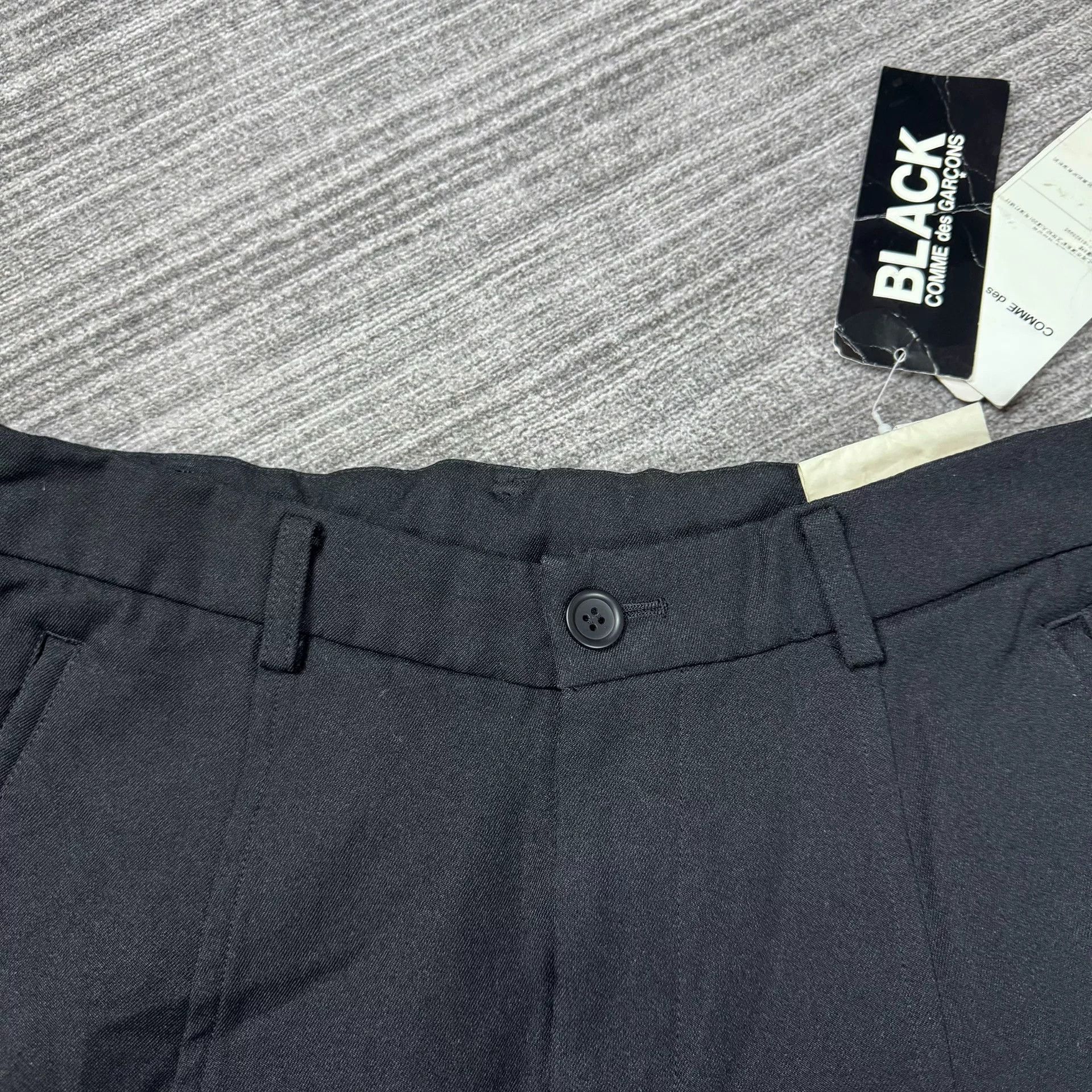 Comme des Garcons CDG Black Harem Pants for Sale Size US 26 / EU 42 - 5 Thumbnail