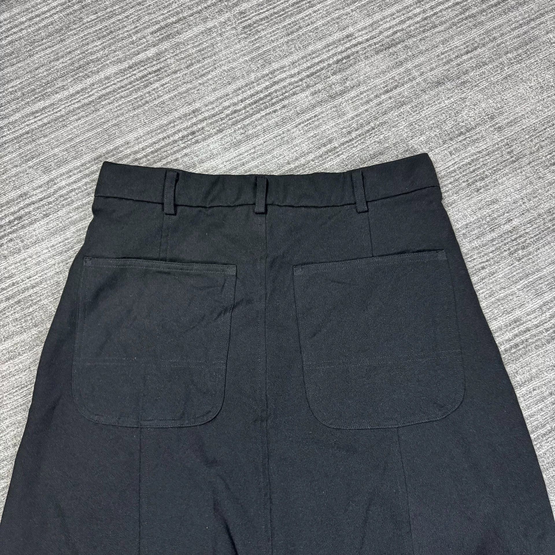 Comme des Garcons CDG Black Harem Pants for Sale Size US 26 / EU 42 - 9 Thumbnail