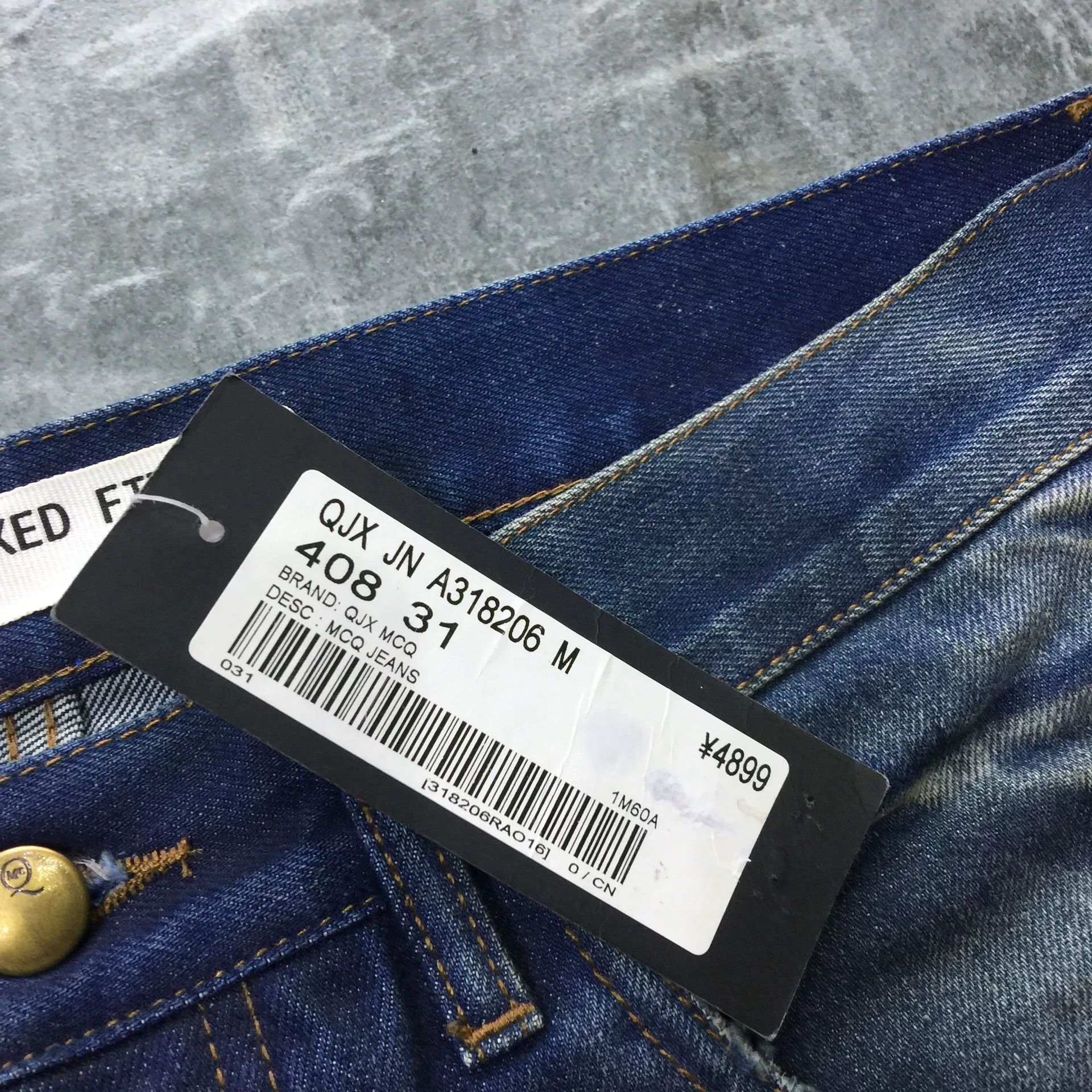 MCQ MCQ Alexander McQueen Wool Denim Pants Size US 31 - 6 Thumbnail
