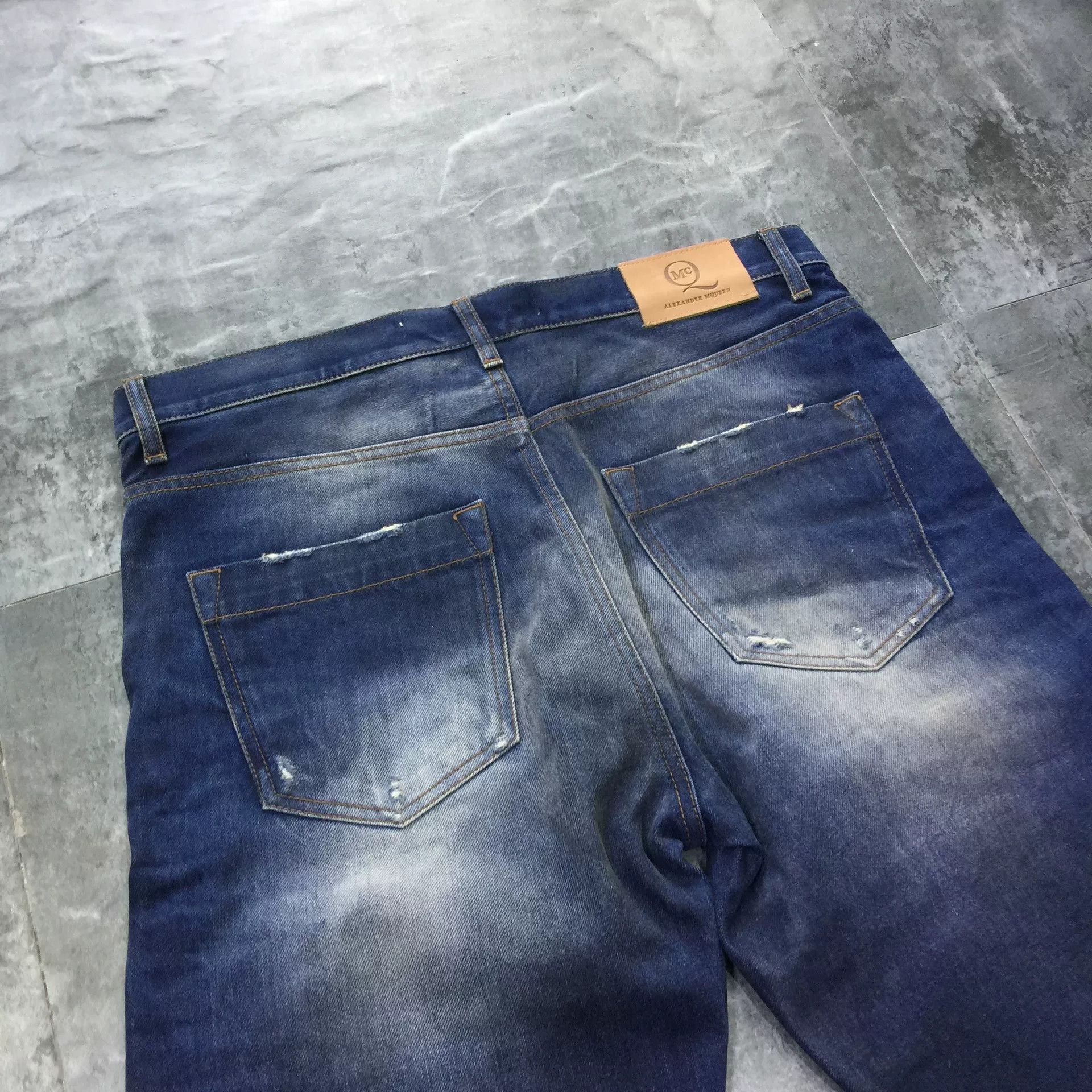 MCQ MCQ Alexander McQueen Wool Denim Pants Size US 31 - 8 Thumbnail