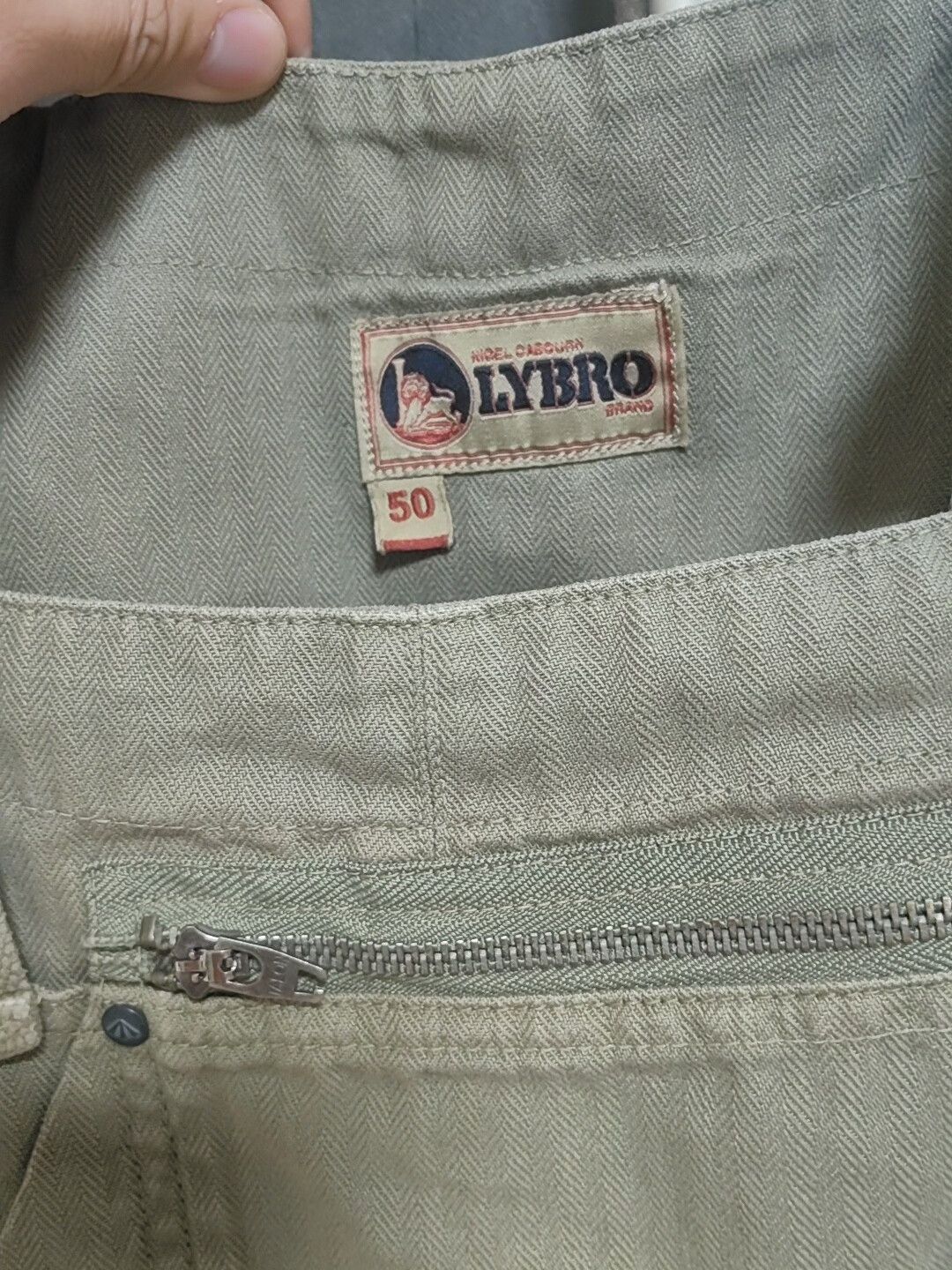 Nigel Cabourn Nigel Cabourn Lybro Green Work Overalls Size US 34 / EU 50 - 8 Thumbnail