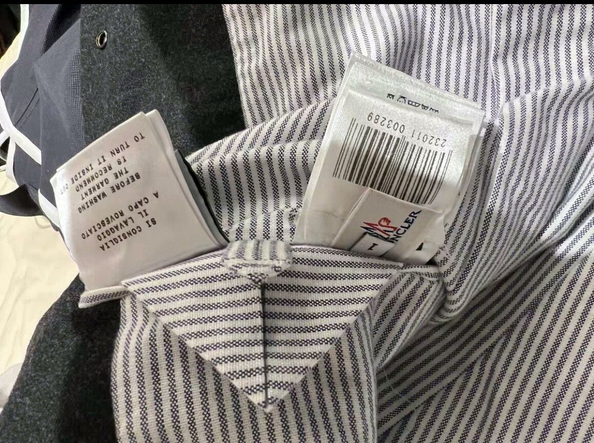 Moncler Moncler Thom Browne Gray Down Blazer Size US S / EU 44-46 / 1 - 6 Thumbnail