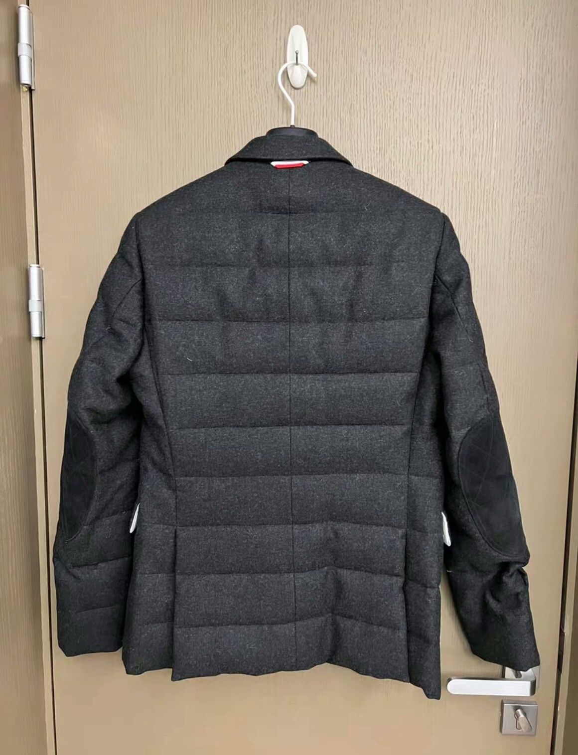 Moncler Moncler Thom Browne Gray Down Blazer Size US S / EU 44-46 / 1 - 2 Thumbnail