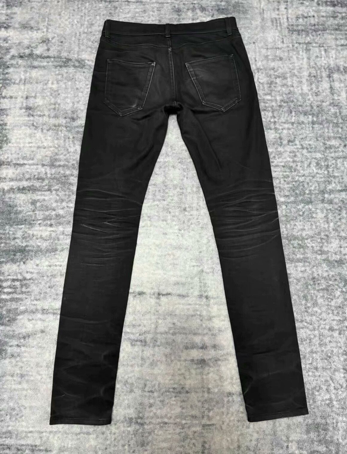 Saint Laurent Paris Saint Laurent SLP Black Denim Pants Size US 29 - 2 Thumbnail